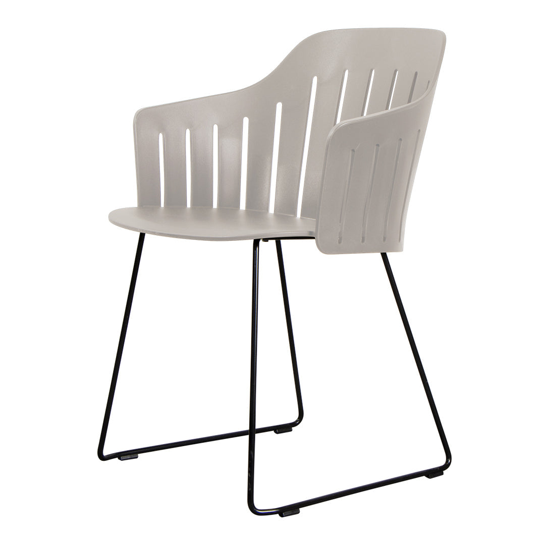 Premium Outdoor Chair with Sled Base - Heavy Duty Patio Furniture for Camping, Backyard & Garden Relaxation - Weather Resistant & Comfortable Seating Solution