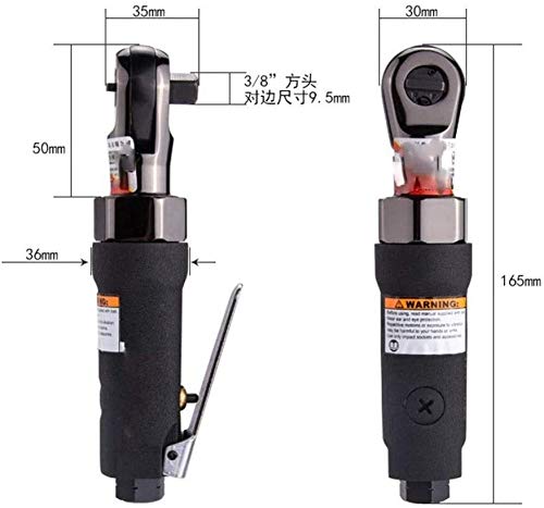 Best Pneumatic Impact Wrench with Twin Hammer Technology - Lightweight Composite Handle - Heavy Duty Air Ratchet Wrench for Automotive Repair & Industrial Use