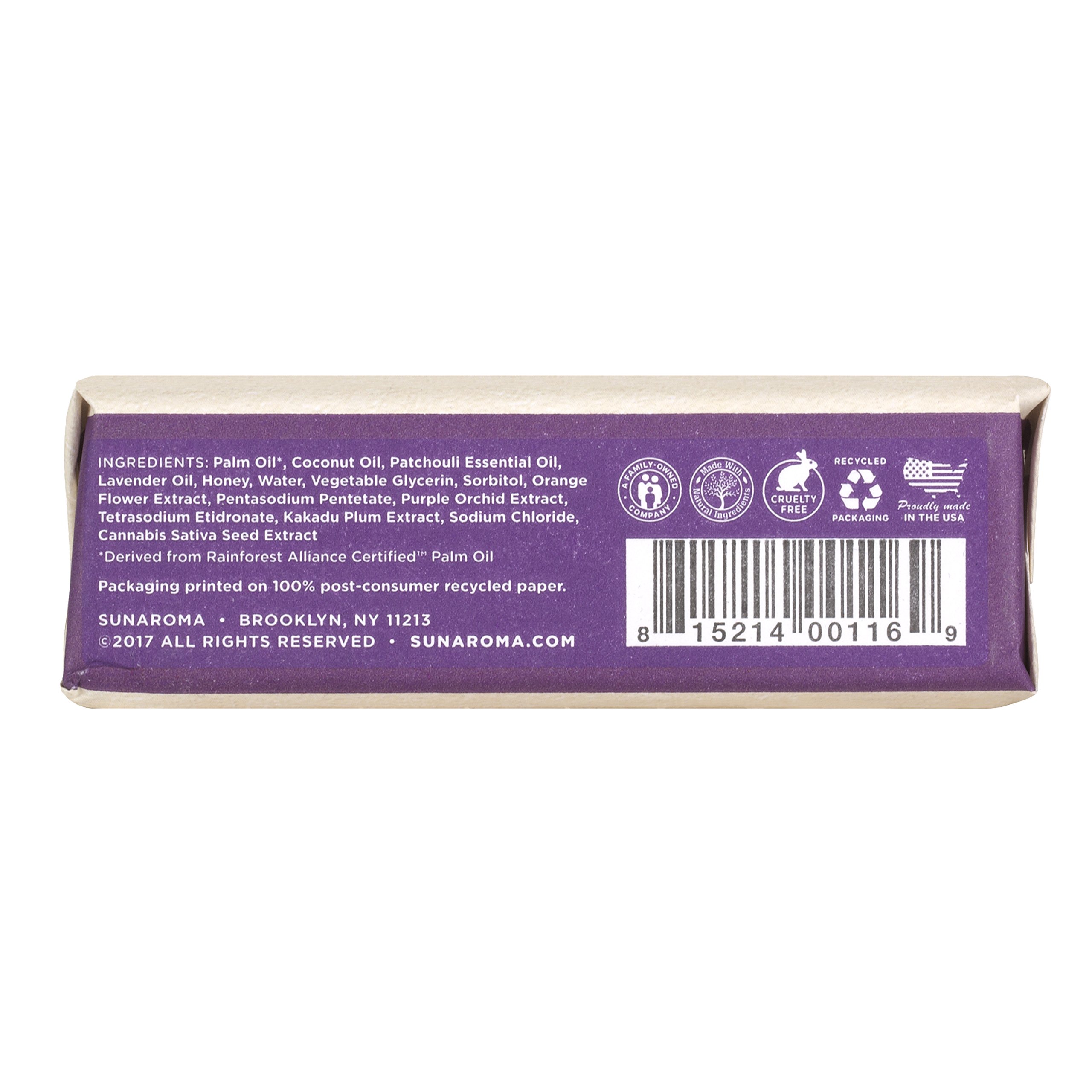 Organic Patchouli Essential Oil Soap Bar - 8 oz for Relaxation & Stress Relief - Handmade Aromatherapy Soap for Bath, Shower & Spa Use
