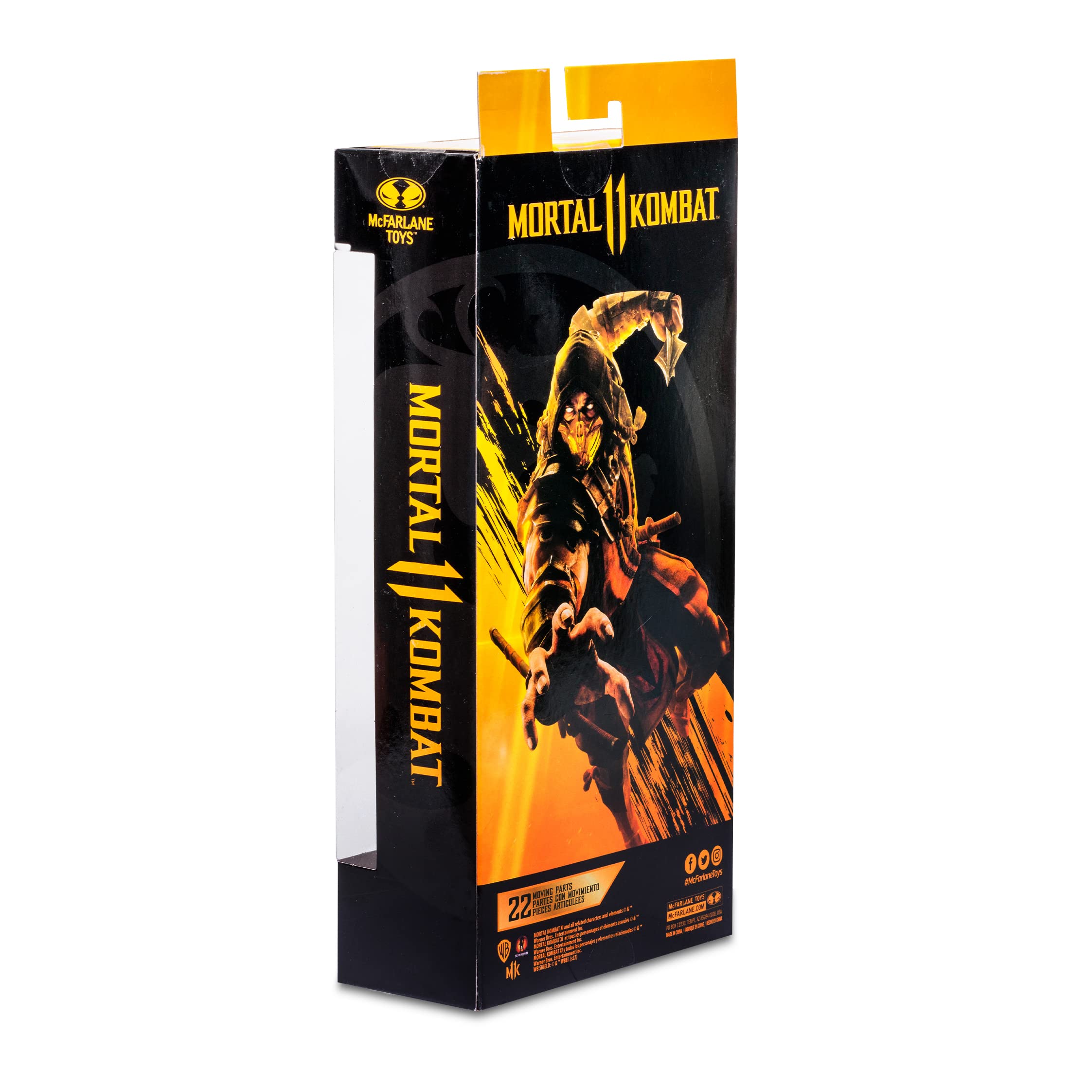 McFarlane Toys Mortal Kombat 7-Inch Commando Spawn Action Figure - Collectible Character Model for Fans & Gamers - Perfect for Display, Gaming Battles & Gift Giving