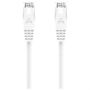 Alogic 0.5m (50cm) White CAT6 Ethernet Cable - 24AWG Gold Plated RJ45 Patch Cord - 1Gbps High Speed Network Cable for Routers, Modems, Gaming & Office Use