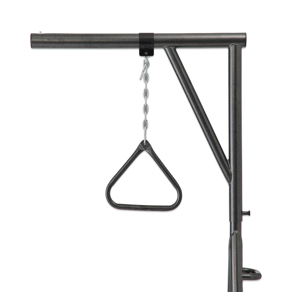 Freestanding Bariatric Trapeze with Wheels - Heavy Duty Patient Mobility Aid for Home & Hospital Use