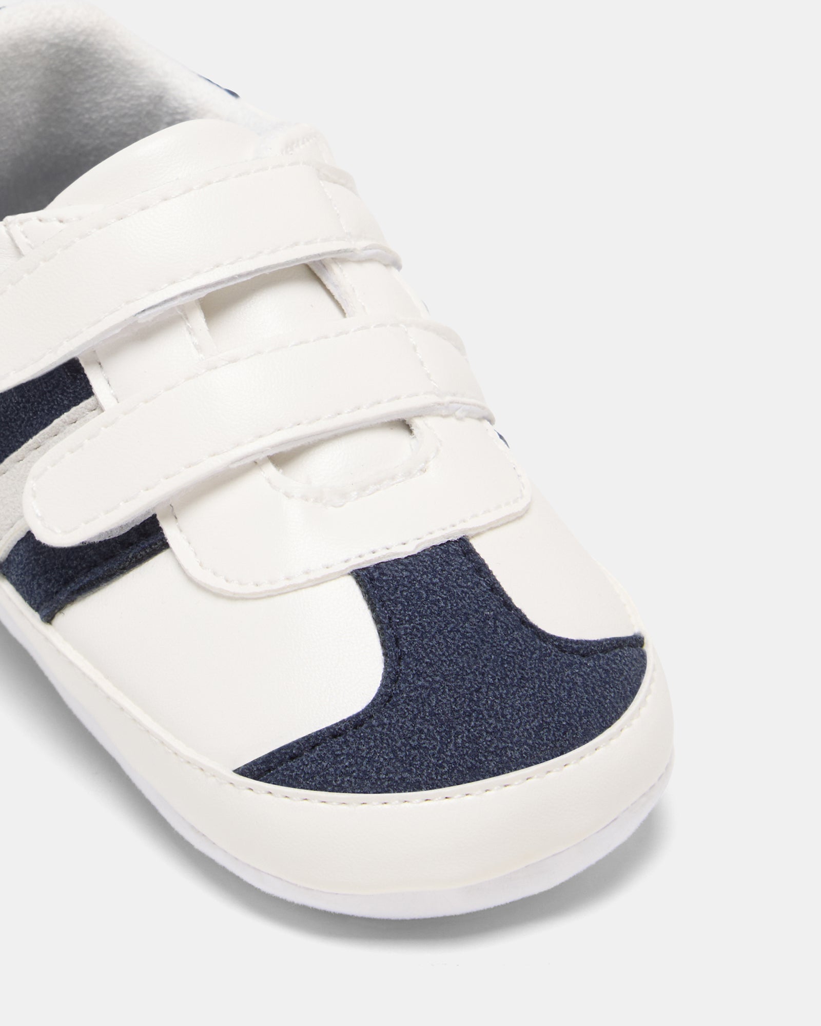 Kamden White and Navy Sneakers for Men - Comfortable Casual Walking Shoes for Daily Wear, Gym, and Outdoor Activities