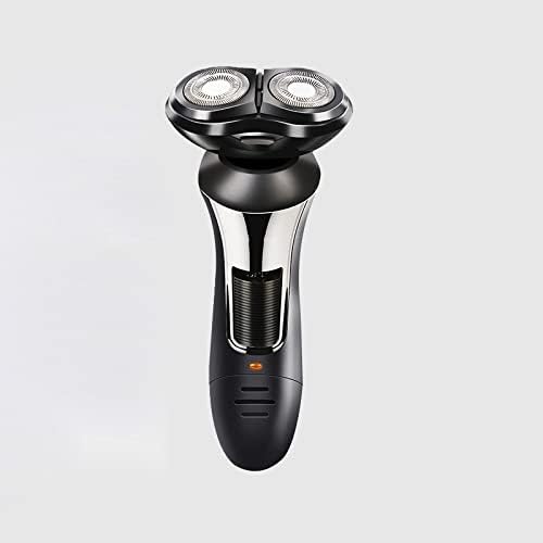 3-in-1 Electric Shaver for Bald Men - Waterproof USB Rechargeable Head Shaver with Nose Hair Trimmer & Triple Razor System - Perfect for Head Shaving, Beard Trimming & Grooming at Home or Travel