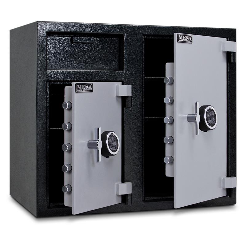 Mesa MFL2731EE Electronic Lock Depository Safe - Secure Cash, Jewelry & Documents for Home, Office & Retail Use