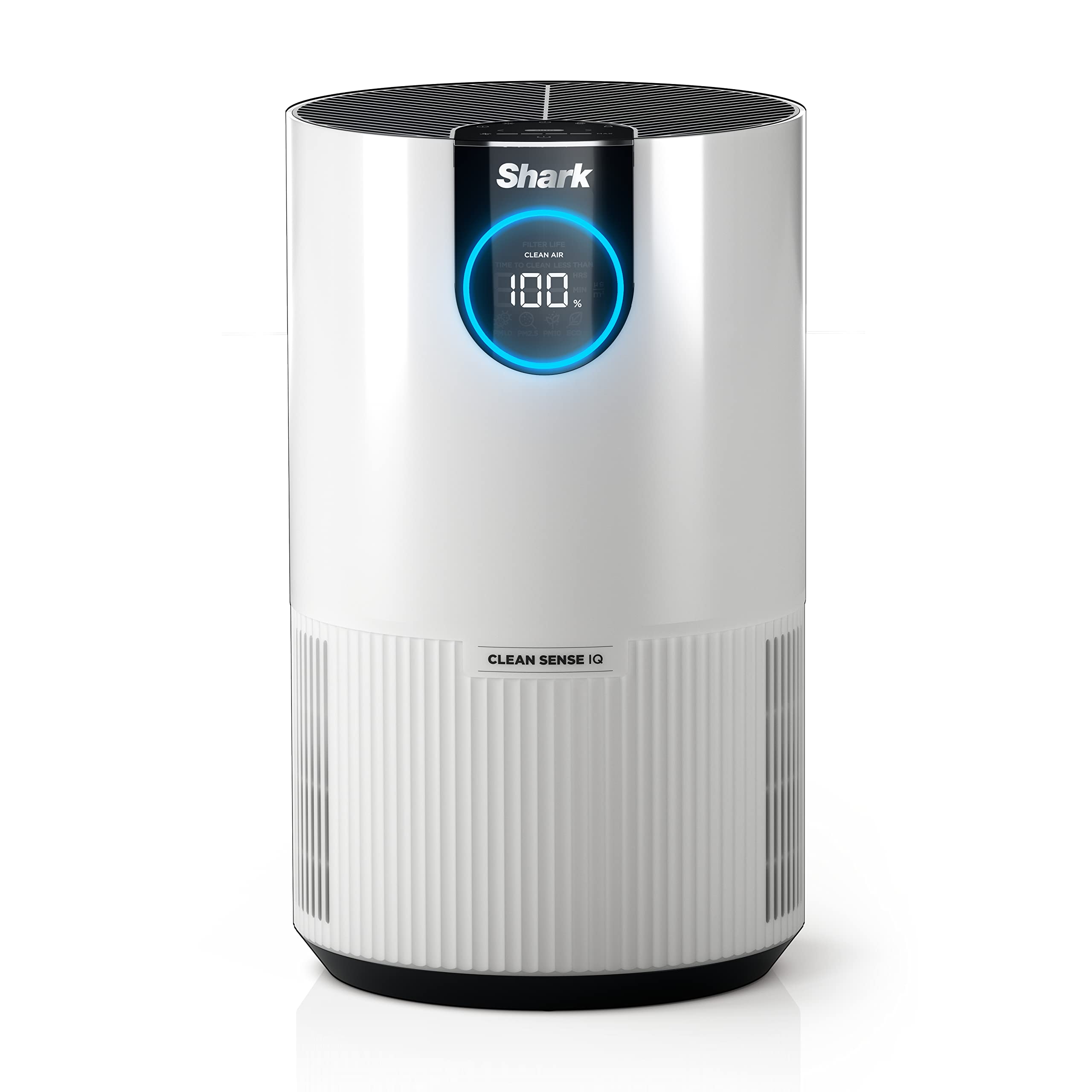 Shark HP102 HEPA Air Purifier for Bedroom, Office & Dorm - 500 Sq Ft Coverage, Odor Eliminator, Removes Smoke, Dust, Allergens & Pet Dander - Perfect for Allergy Relief, Asthma Support & Cleaner Indoor Air in Homes with Pets or Smokers