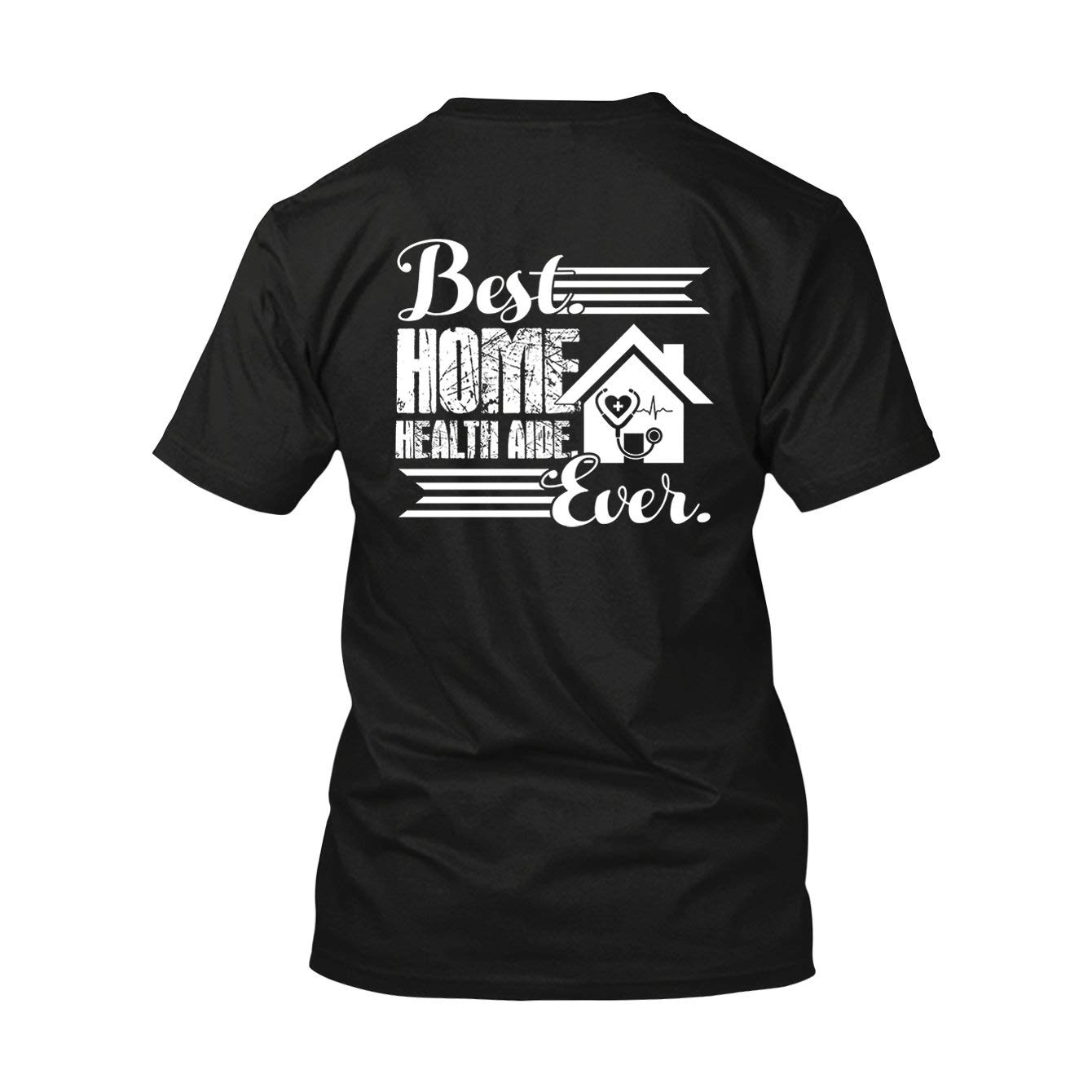 Six Crab Best Home Health Aide Ever T-Shirts - Funny Nursing Apparel for Women & Men - Perfect Gift for Caregivers, Nurses & Healthcare Workers - Great for Work, Casual Wear & Appreciation Gifts
