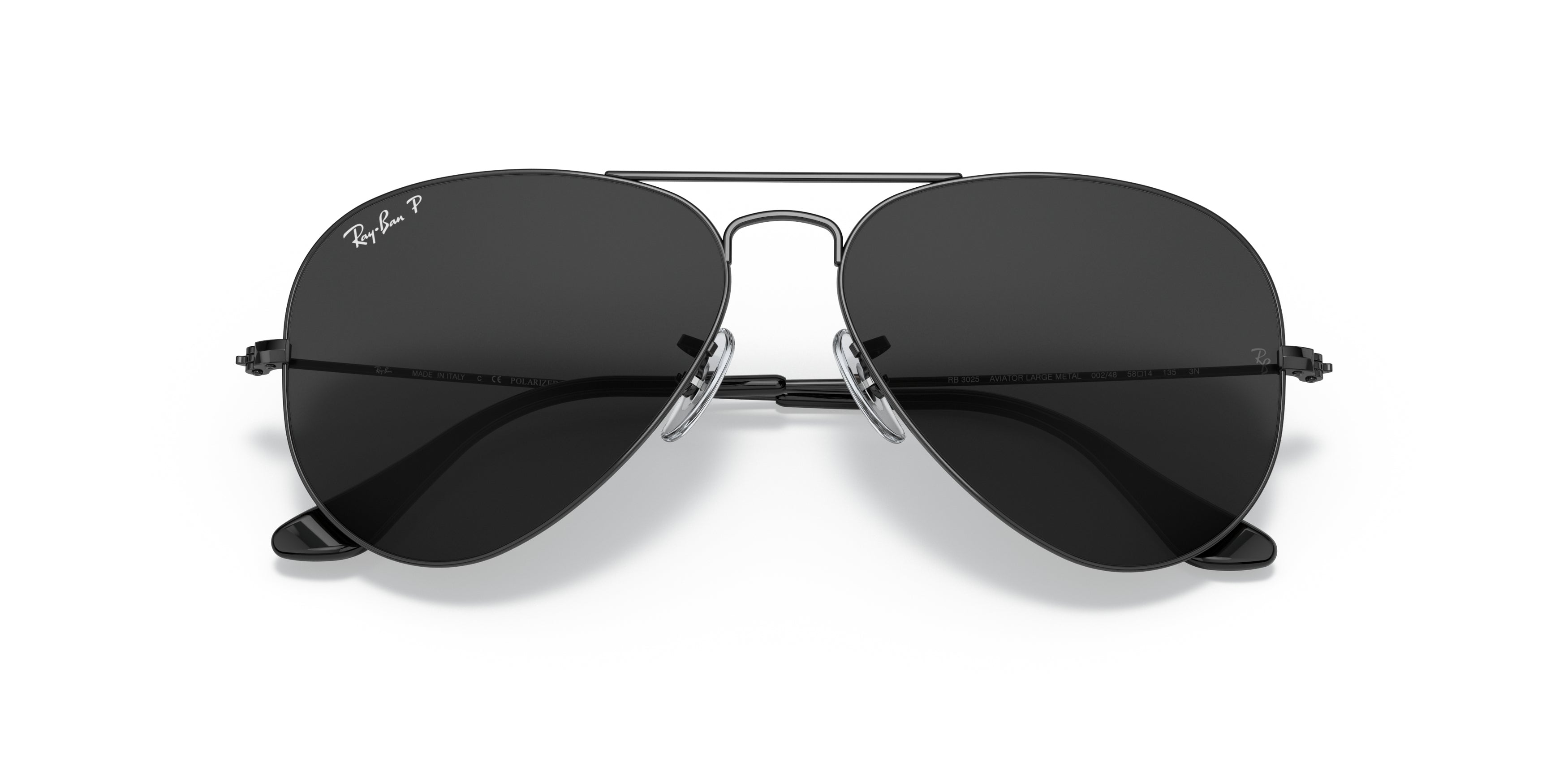 Ray Ban Aviator Large Metal Sunglasses - Classic Polarized UV Protection for Men & Women - Perfect for Driving, Travel, and Outdoor Activities