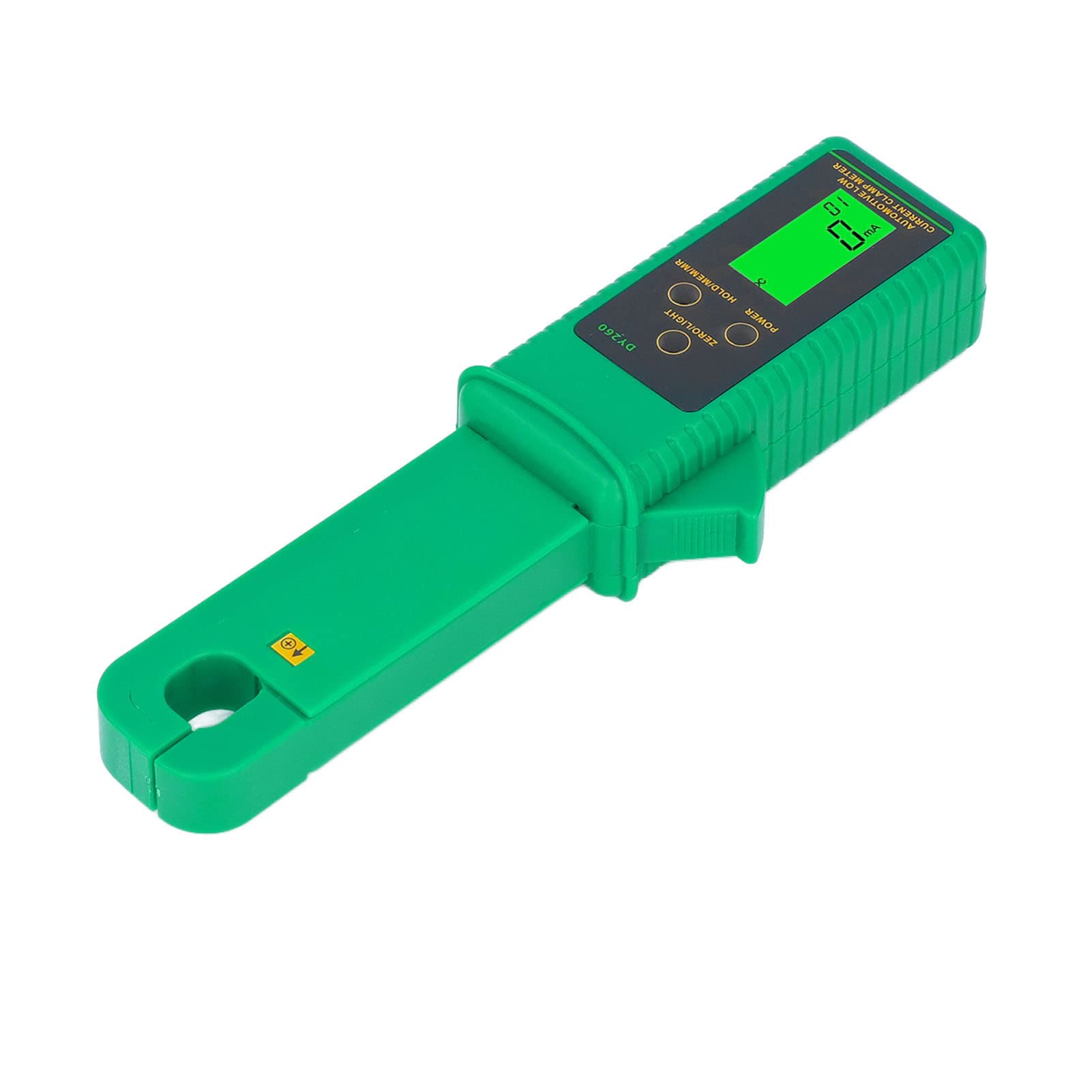 Portable AC/DC Current Clamp Meter 0mA-60A - Automotive Leakage Tester with Anti-Interference for Car Electrical Diagnostics | Perfect for Mechanics & DIY Auto Repairs
