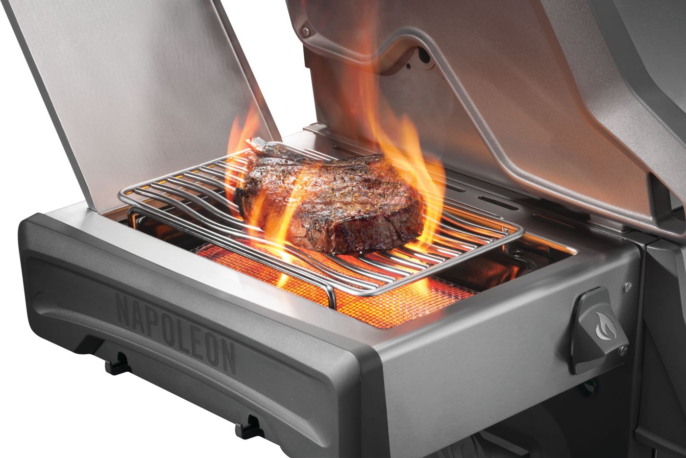 Napoleon Rogue PRO 625 SIB Stainless Steel Gas Grill - Outdoor BBQ Grill for Backyard, Patio, and Tailgating Parties