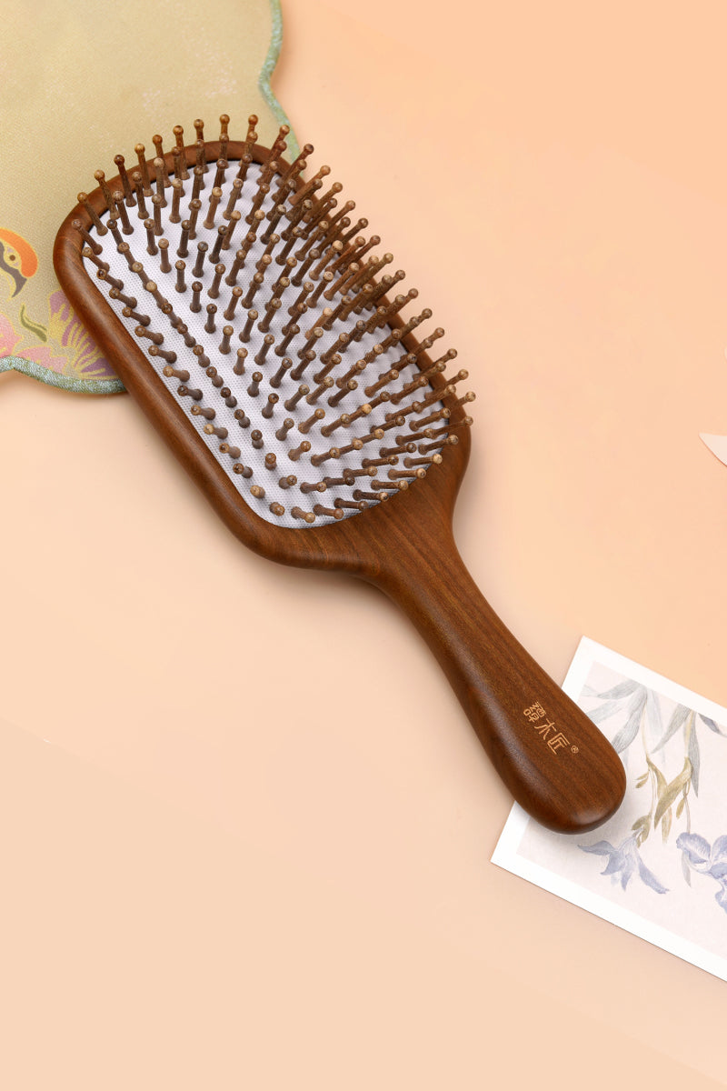 Nameless Flower Hair Brush - Detangling & Styling Hair Brush for Women & Men - Perfect for Home, Salon & Travel Use