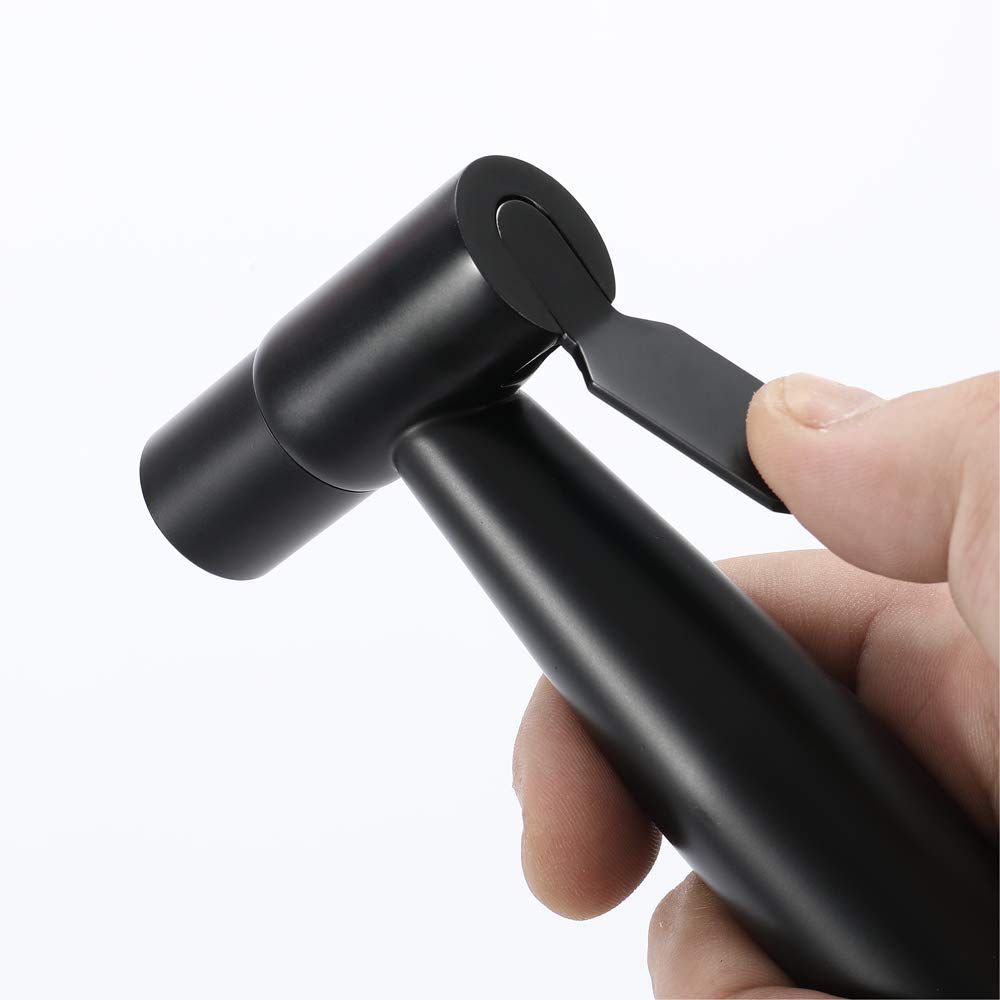Stainless Steel Handheld Bidet Sprayer for Toilet - Hot & Cold Water Portable Shower Head with Rust Proof Design - Perfect for Personal Hygiene, Baby Care, and Pet Cleaning