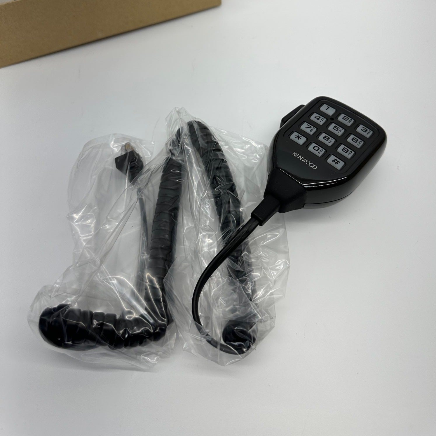 Kenwood KMC 18 DTMF Palm Microphone - 2-Way Radio Accessory for Ham & Commercial Radios | Perfect for Emergency Communication, Construction & Outdoor Adventures