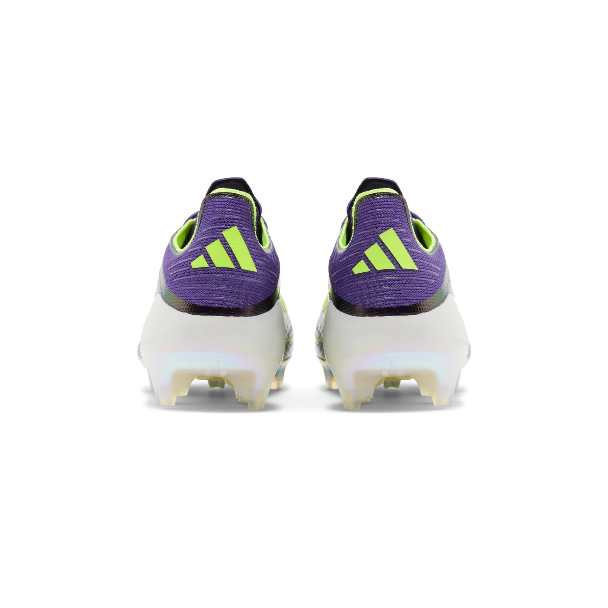 Adidas F50 Elite Fast Reborn FG Soccer Cleats - Purple Lucid Lemon (2024) | Lightweight Football Boots for Speed & Performance | Perfect for Turf Matches & Training Sessions