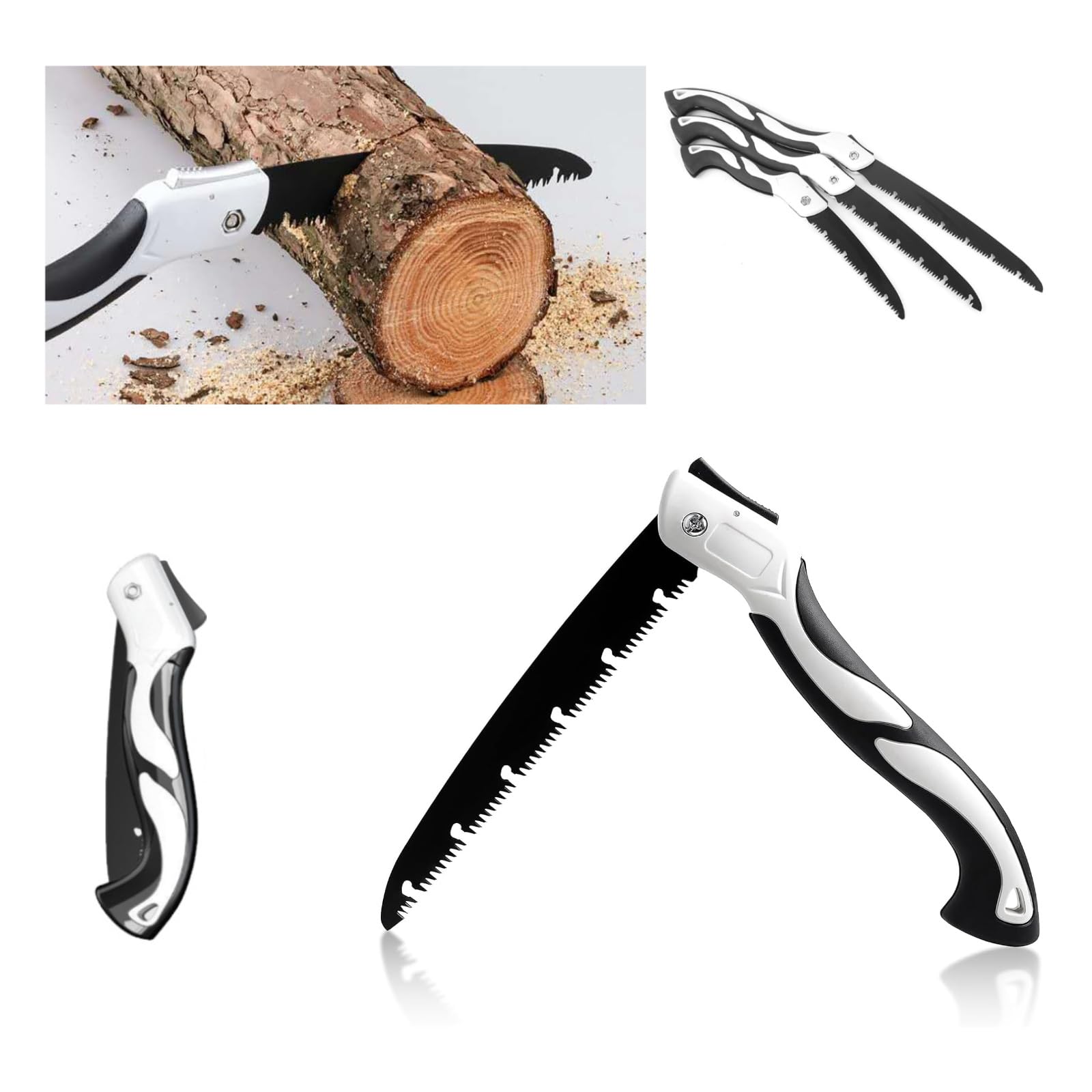 2024 New Germany SK5 Carbon Steel Folding Hand Saw - 300mm Portable Camping Saw for Wood Cutting, Tree Trimming & Pruning | Compact Backpacking Saw for Outdoor Adventures, Gardening & DIY Projects
