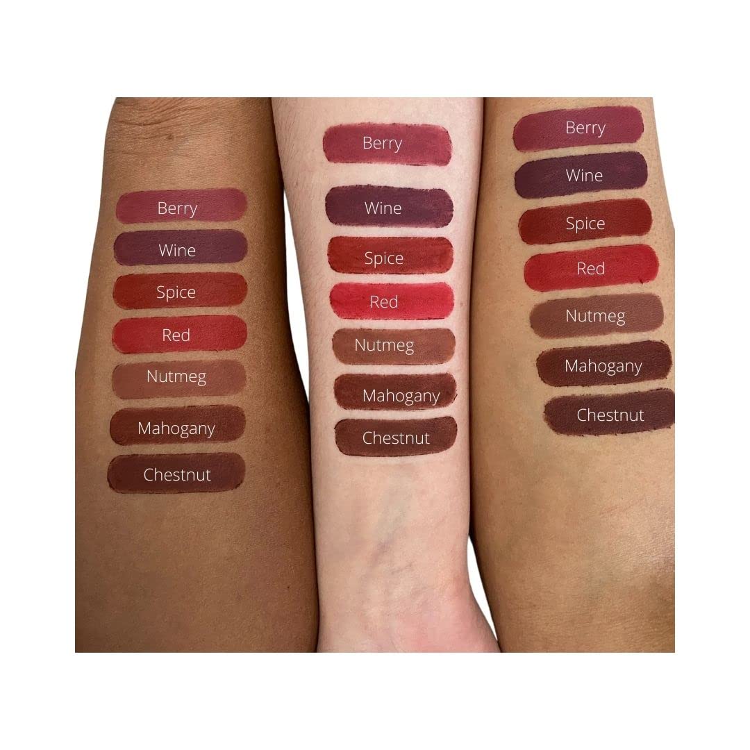 Gabriel Cosmetics Lipliner Spice - 0.4 oz Long Lasting Lip Liner Pencil - Vegan & Cruelty-Free - Perfect for Everyday Wear & Night Out Makeup