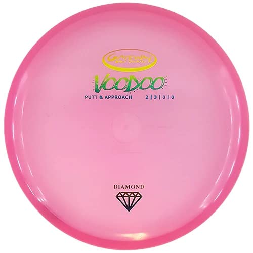 Gateway Disc Sports Diamond Voodoo Putter Golf Disc - Premium Putting Disc for Disc Golf | Tournament Approved | Colors May Vary | Perfect for Practice, Putting Greens & Competitive Play