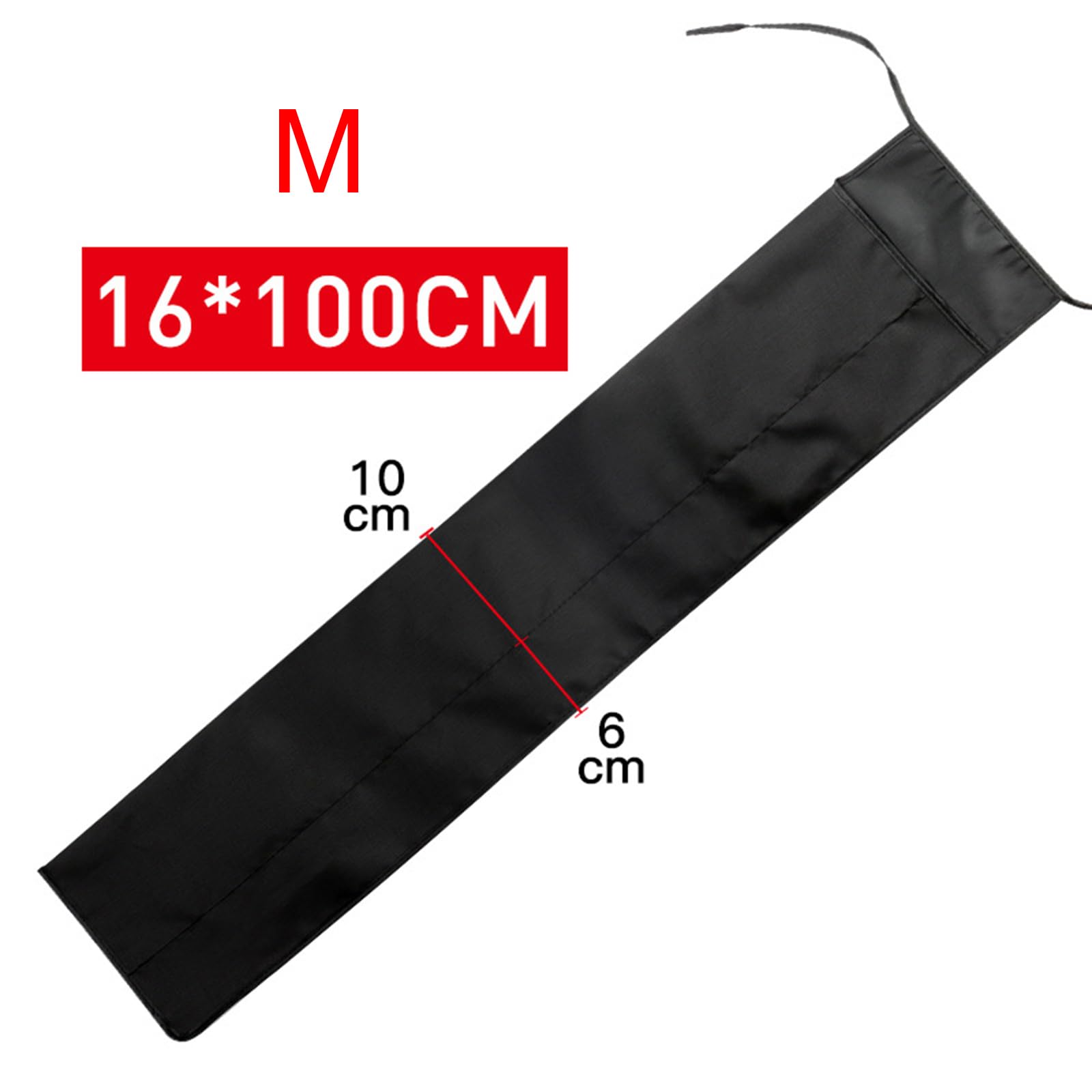 Waterproof Oxford Cloth Fishing Rod Case - Durable Tackle Storage Bag with Carry Handle for Travel & Outdoor Fishing Gear Protection