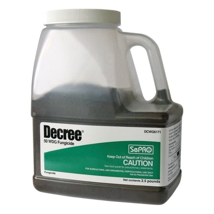 SePRO Decree 50WDG Fungicide - Professional-Grade Fungicide for Lawn & Turf Disease Control | Effective Against Brown Patch, Dollar Spot & More | Ideal for Golf Courses, Sports Fields & Residential Lawns