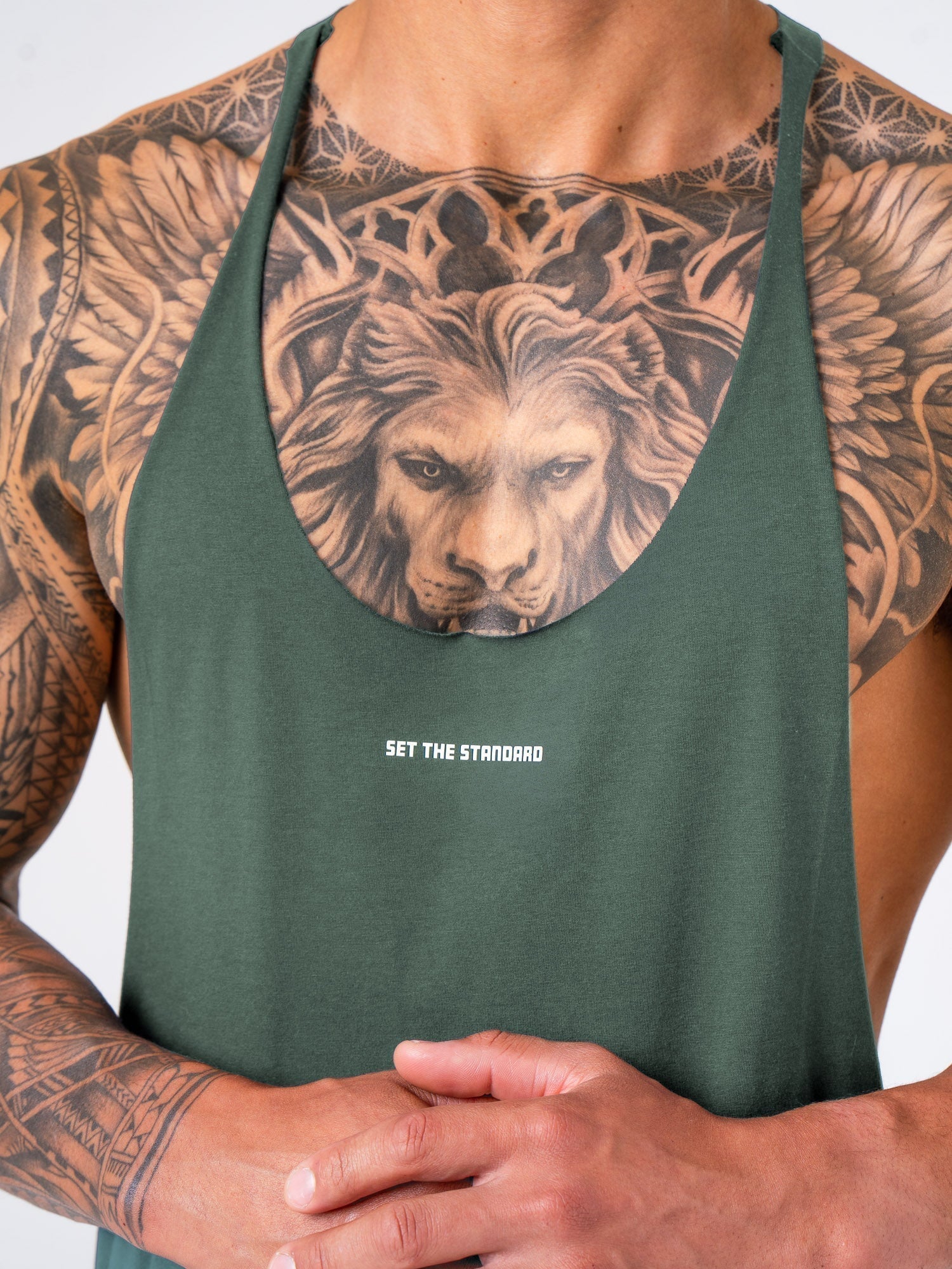 Arnie T-Shirt for Men - Soft Cotton Fern Green Tee - Casual Wear for Everyday Comfort & Style