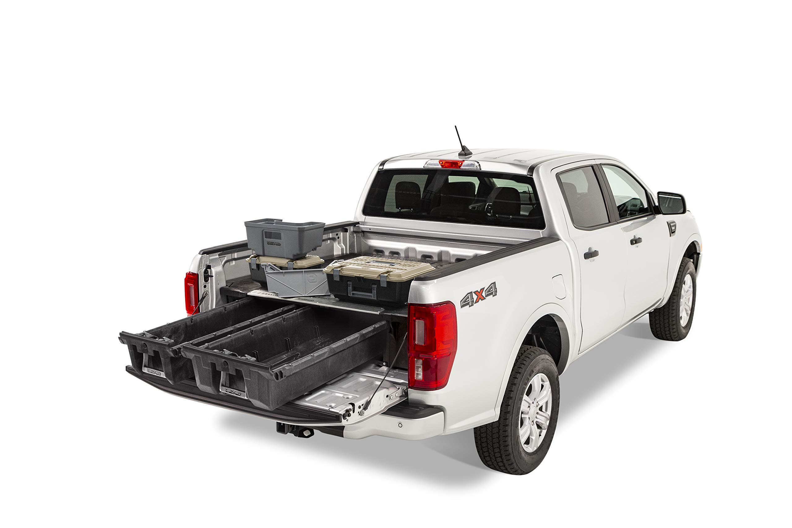 DECKED Ford Truck Bed Storage System with Accessories | Durable & Secure Cargo Organizer for Pickup Trucks | Perfect for Camping, Work & Outdoor Adventures