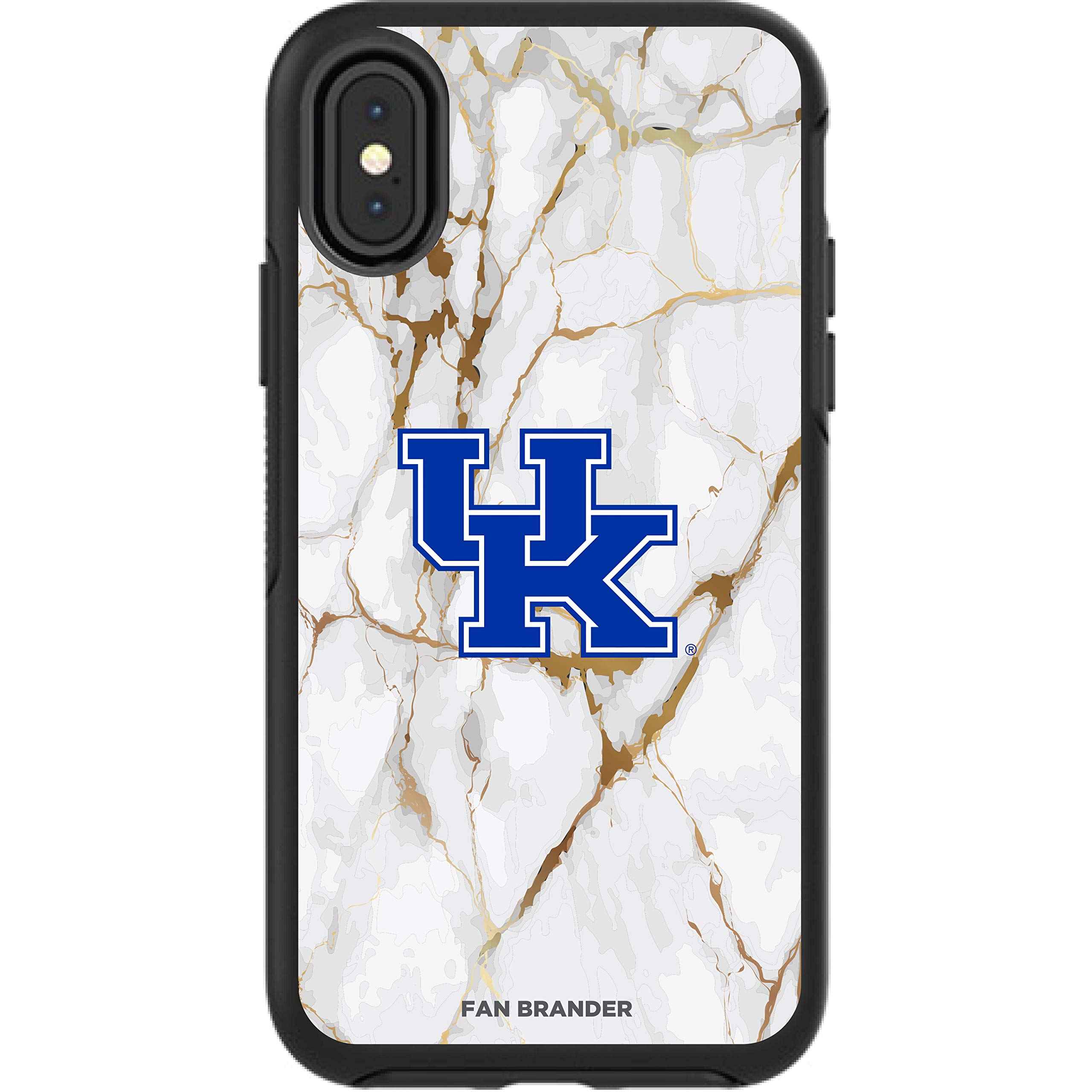 NCAA OtterBox Symmetry iPhone Case - White Marble Design for Apple iPhone | Durable Protection for Daily Use