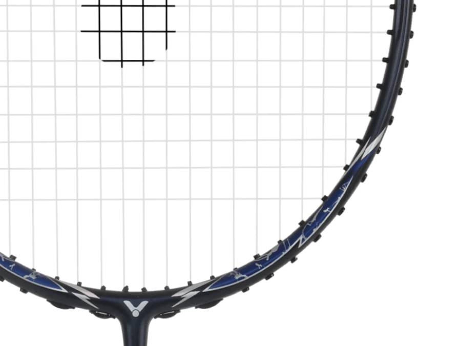 Victor Auraspeed 90KII Badminton Racket - Professional Demo Rental for Training & Competition | Lightweight Carbon Fiber Shuttlecock Racket for Smash & Defense | Perfect for Badminton Clubs, Tournaments & Practice Sessions
