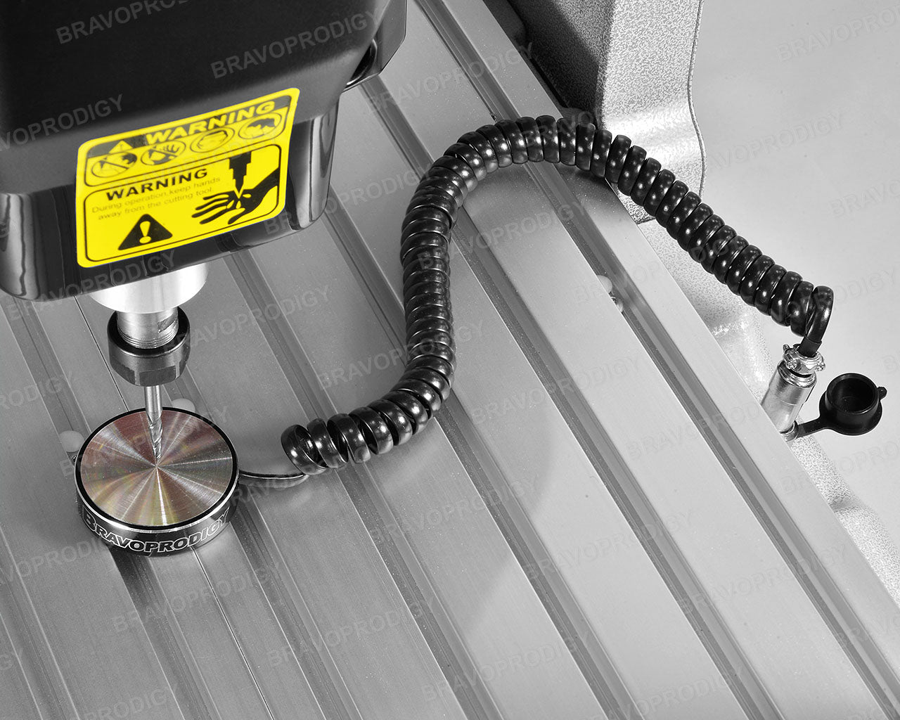 Bravoprodigy BE3000 CNC Router Machine - High Precision Wood Cutting & Engraving for DIY, Woodworking, Sign Making & Metal Carving | Demo Unit Available