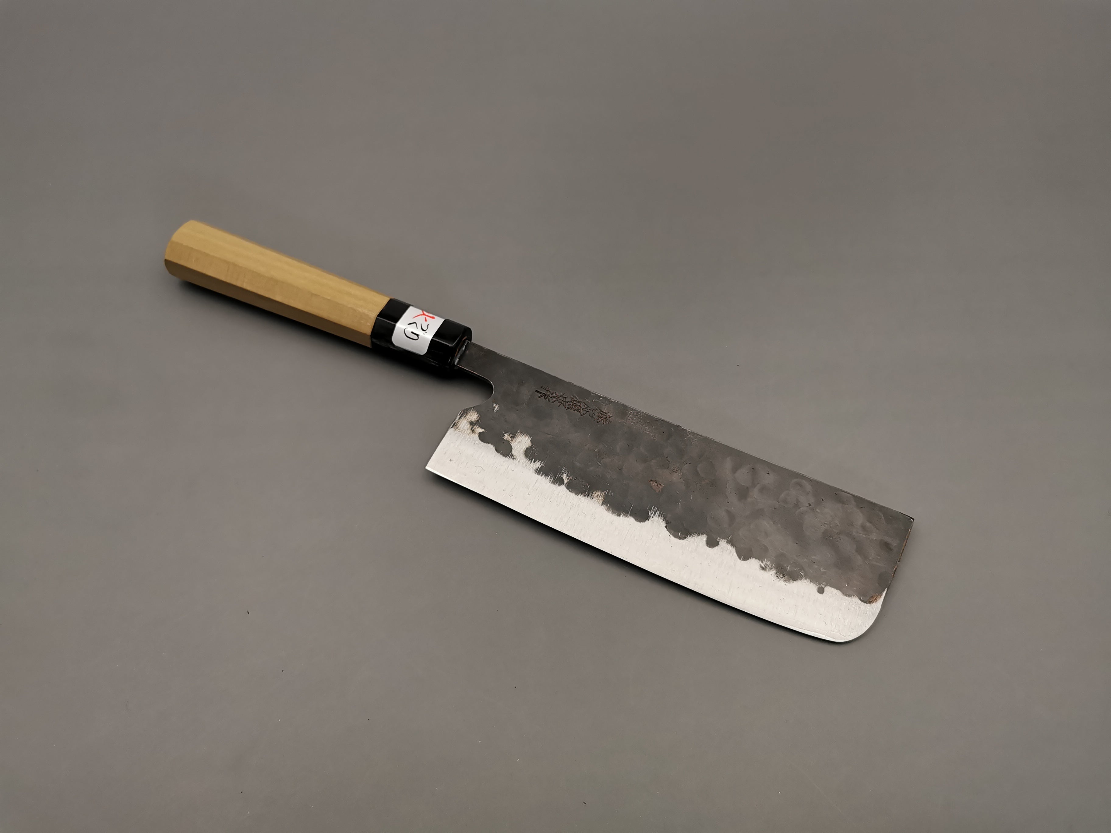 Premium Fujiwara Denka Nakiri Japanese Chef Knife - High-Carbon Steel Blade for Precision Vegetable Cutting - Ideal for Home Cooks & Professional Chefs - Perfect for Slicing, Dicing & Chopping Vegetables