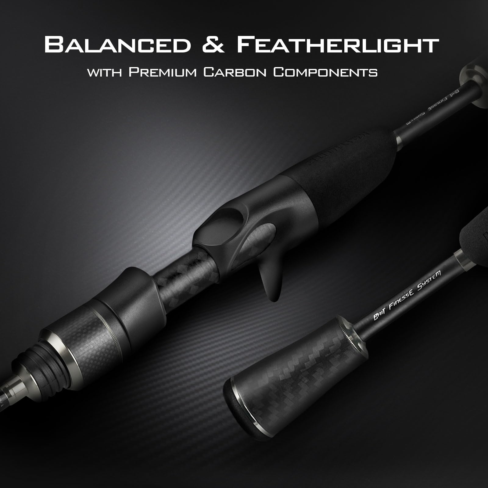 KastKing Kestrel IM8 Graphite Fishing Rod - Light & Ultralight Casting & Spinning Rods (2 & 3 Piece) with American Tackle Guides & Custom EVA Handle - Perfect for Freshwater, Saltwater, and Travel Fishing Adventures