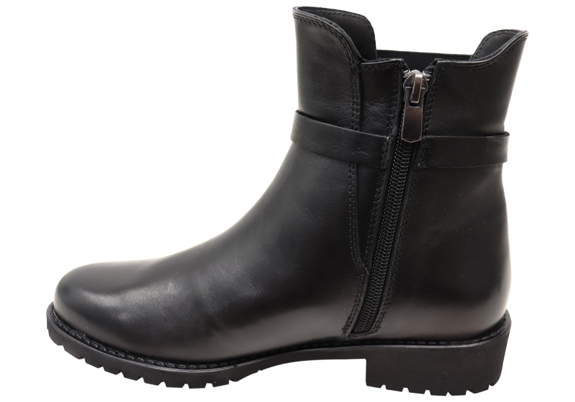 Orizonte Hampton Women's European Comfortable Leather Ankle Boots - Stylish & Cushioned for Work, Travel & Everyday Wear