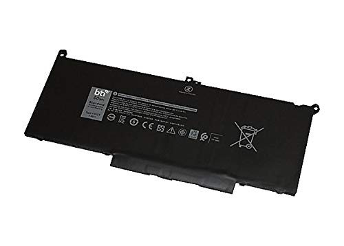 Original BTI 451-BBYE-BTI Notebook Battery - 7894mAh Li-Polymer Replacement Battery for Laptops - 60Wh High Capacity - Perfect for Work, Travel & Remote Computing