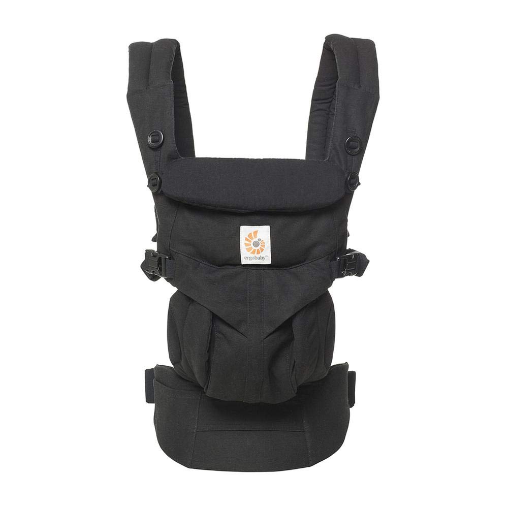 Ergobaby Omni 360 Baby Carrier Backpack - Adjustable, Ergonomic Infant Carrier for Newborn to Toddler (Black) | Perfect for Hiking, Travel & Everyday Use