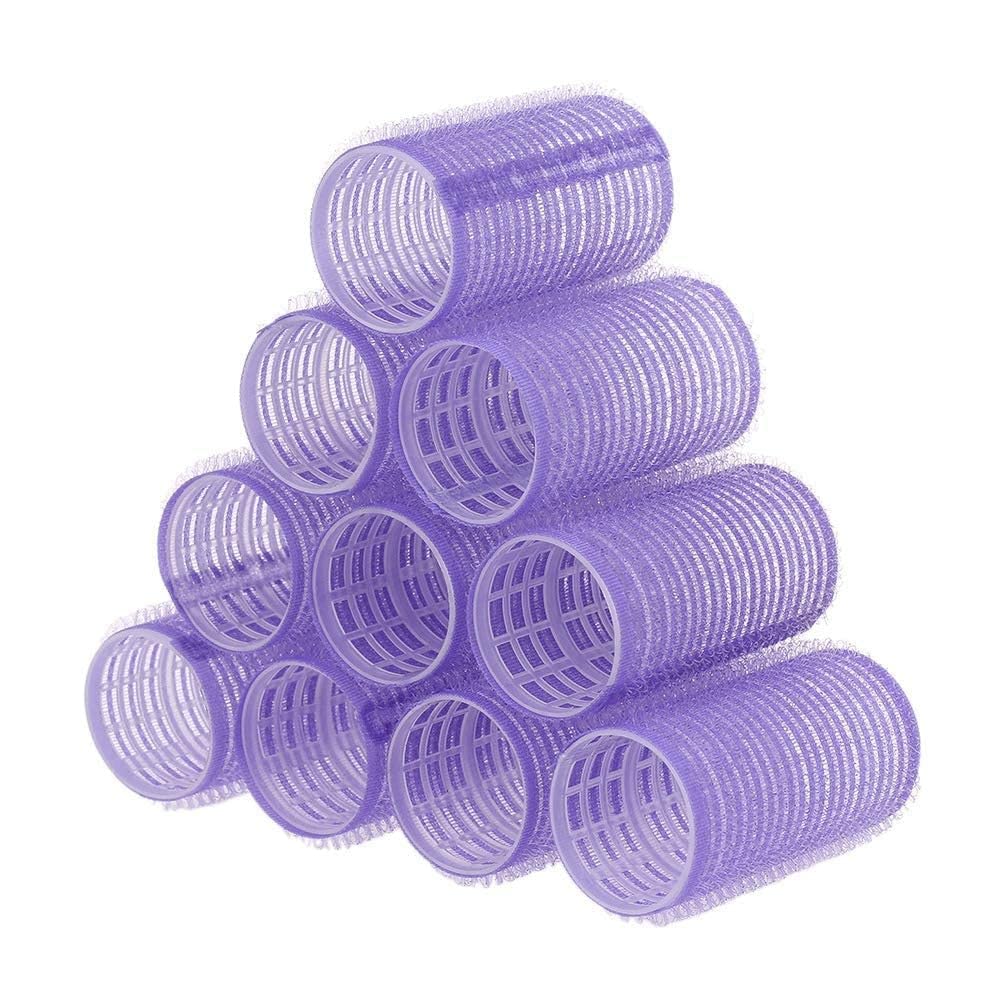 DEXO Hair Curlers for Women - 6 Pack Medium Rollers (3.5x6cm) - Heatless Hair Styling Tools for Curly & Wavy Hair - Perfect for Home, Salon & Travel Use
