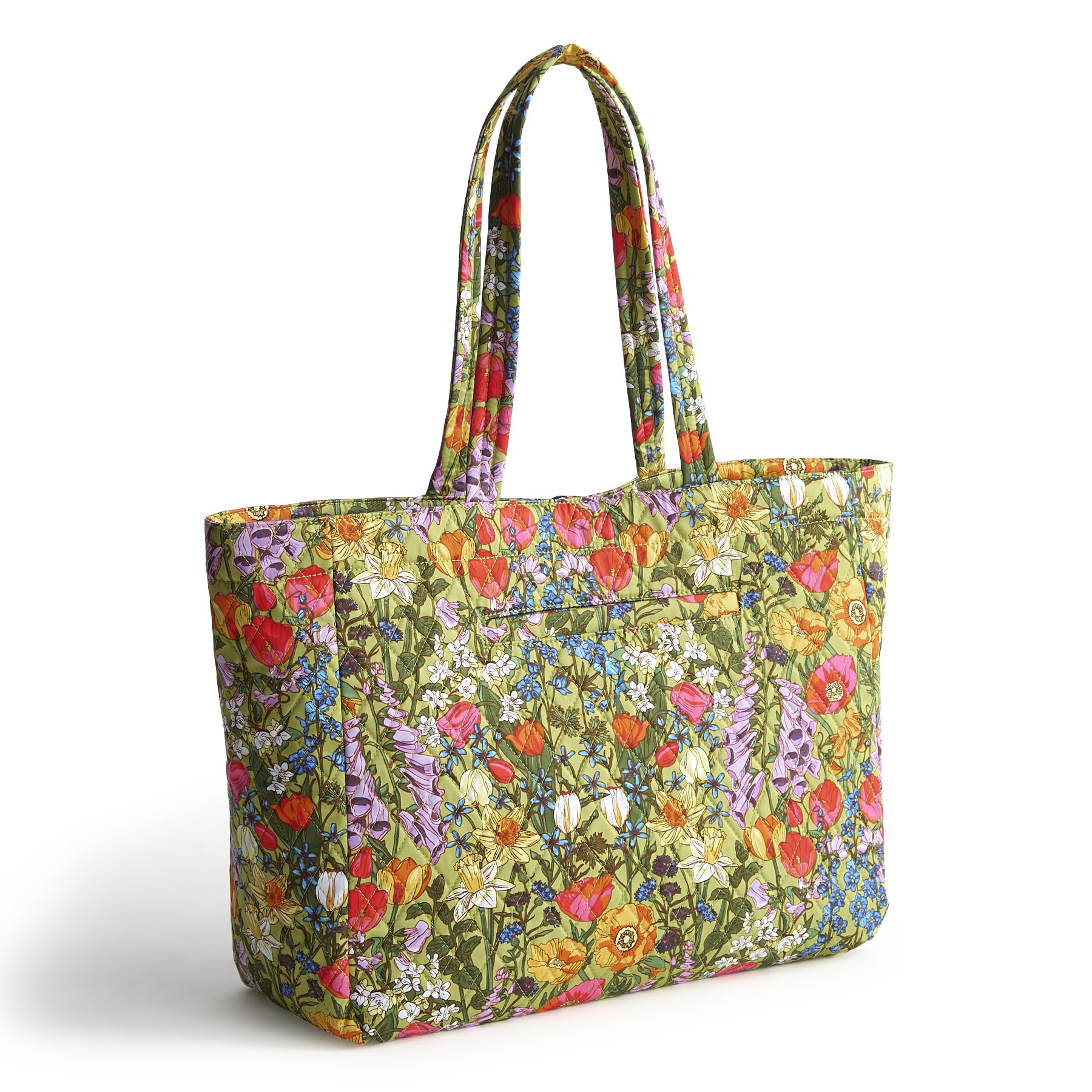 Vera Bradley Premium Cotton Hathaway Tote Bag for Women - Stylish & Durable Shoulder Bag for Work, Travel & Shopping