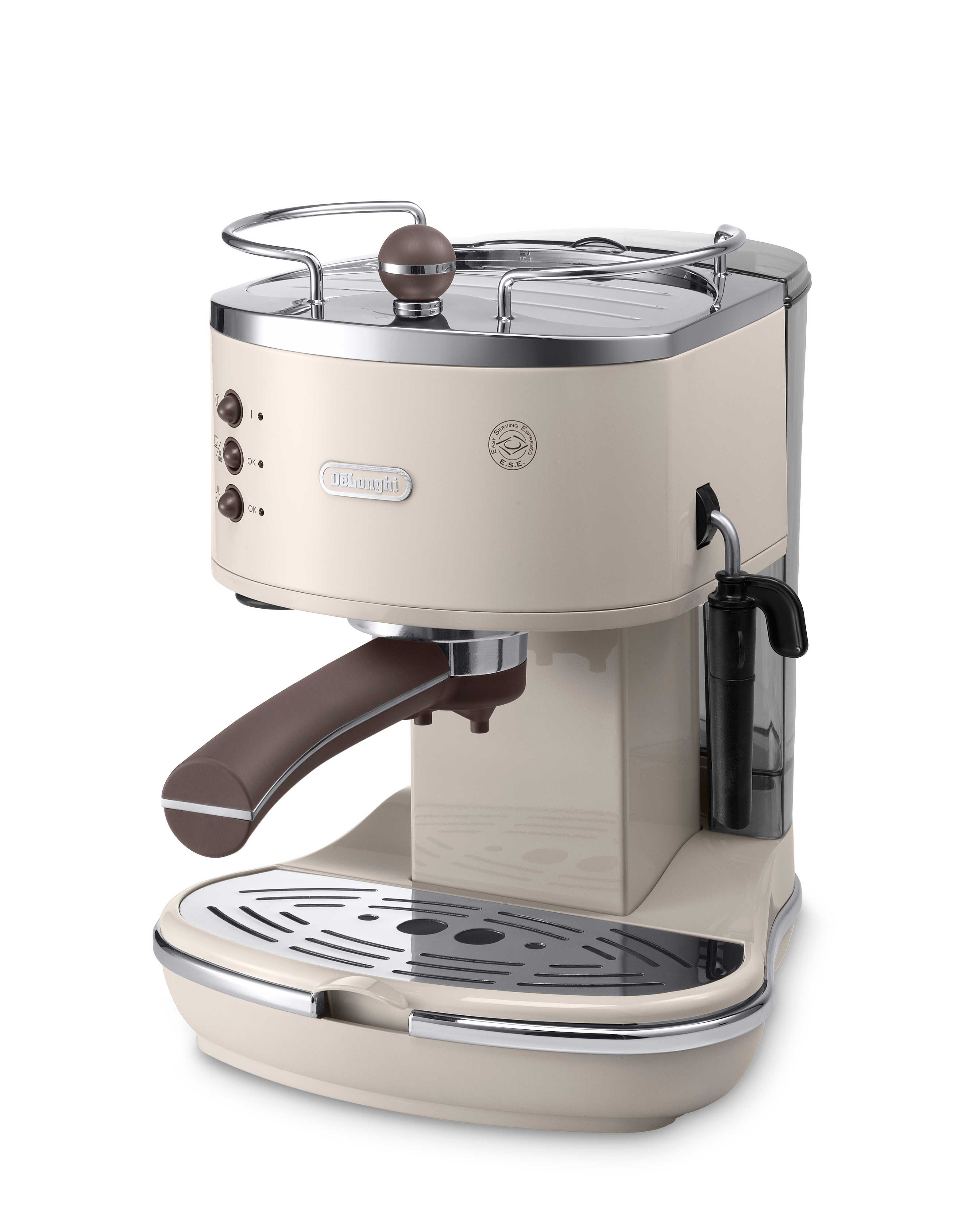De'Longhi ECOV311 Retro Style Semi-Automatic Espresso Coffee Machine for Home & Office - Perfect for Italian Breakfast, Cappuccino & Latte Making