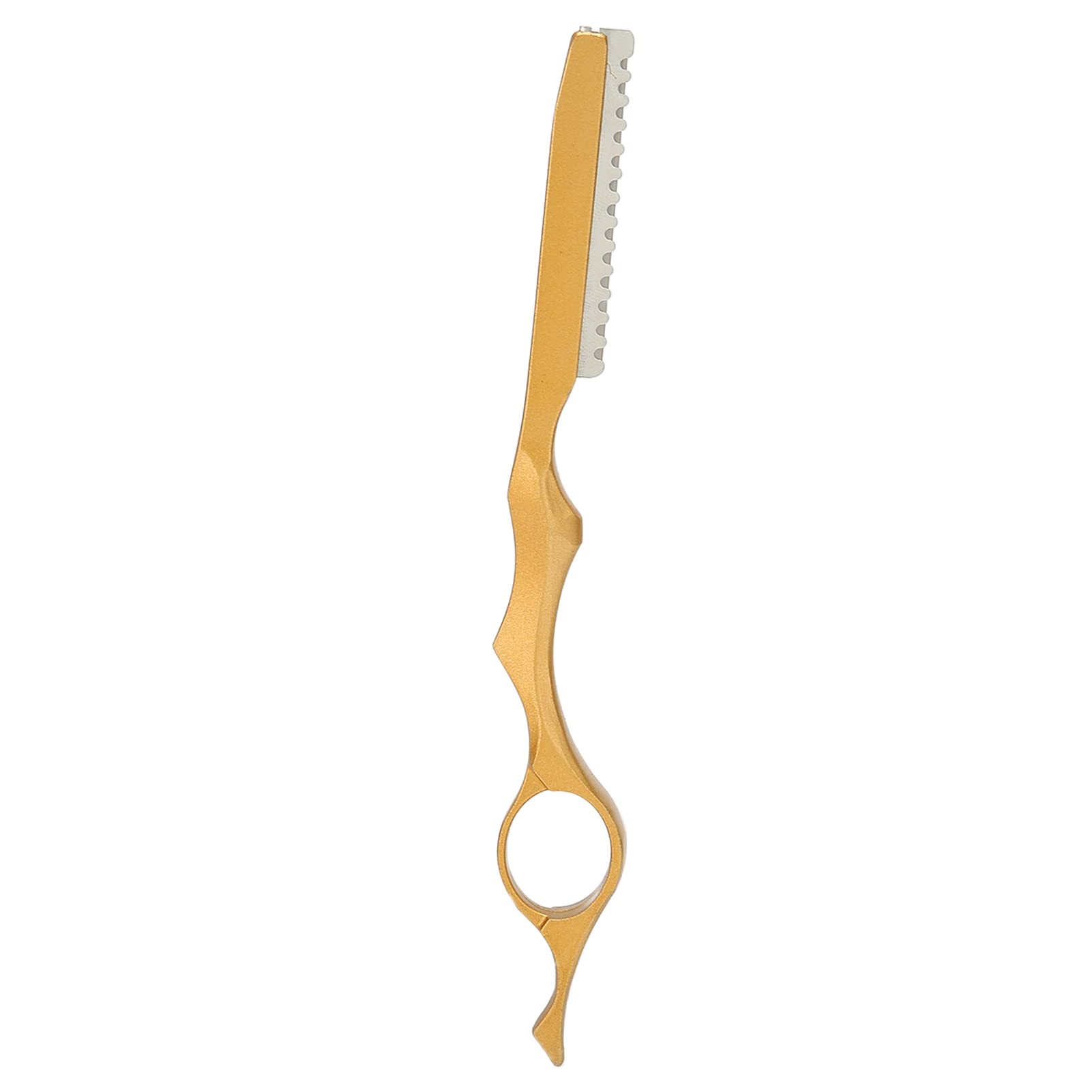 Professional Hair Thinning Razor & Styling Comb - Gold Hair Texturizing & Trimming Knife for Salon & Home Use - Perfect for Layering, Thinning & Styling Haircuts