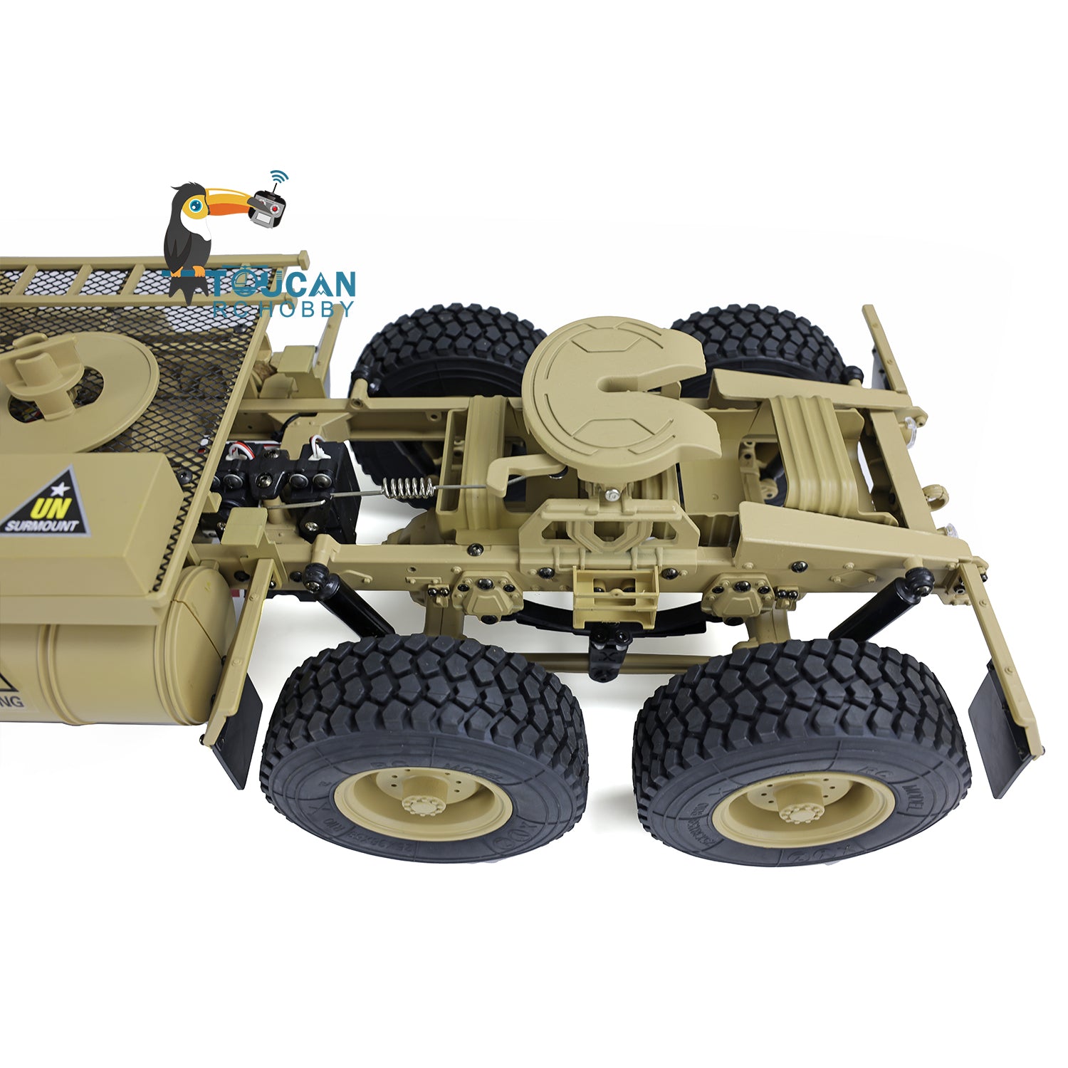 1/12 Scale 8x8 US Military RC Truck - HG P802 4-Axle Remote Control Army Vehicle Model for Collectors & Hobbyists | Perfect for Off-Road Adventures & Military Display Scenes