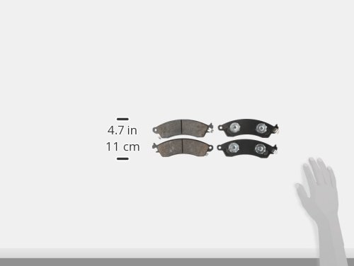 VAR PosiQuiet Ceramic Brake Pads - High Performance Braking for Cars, Trucks & SUVs | Quiet Operation, Durable Ceramic Material | Perfect for Daily Commuting & Highway Driving