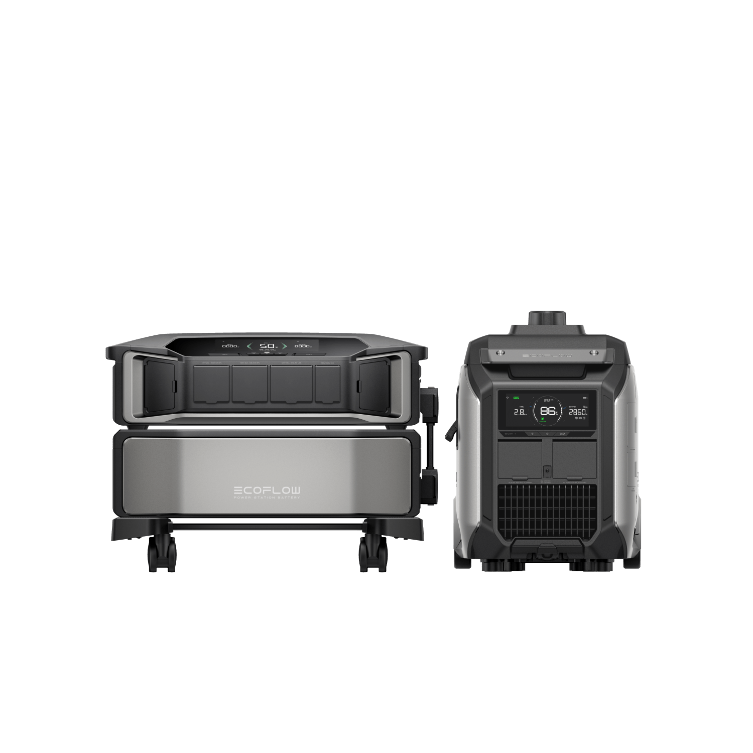 EcoFlow DELTA Pro Ultra Unlimited Backup Power Kit - Solar Generator for Home, RV, Camping & Emergency Power Outages