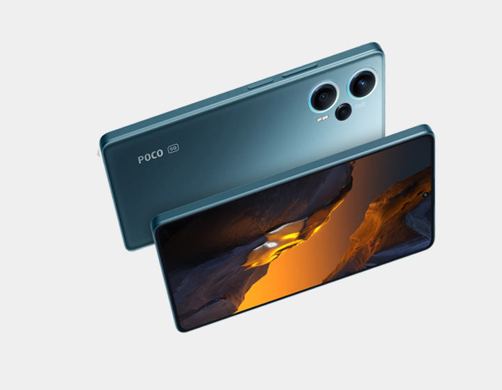 Xiaomi Poco F5 5G Smartphone - 256GB ROM 8GB RAM - Dual SIM Unlocked GSM - Blue | Perfect for Gaming, Streaming & Work on the Go