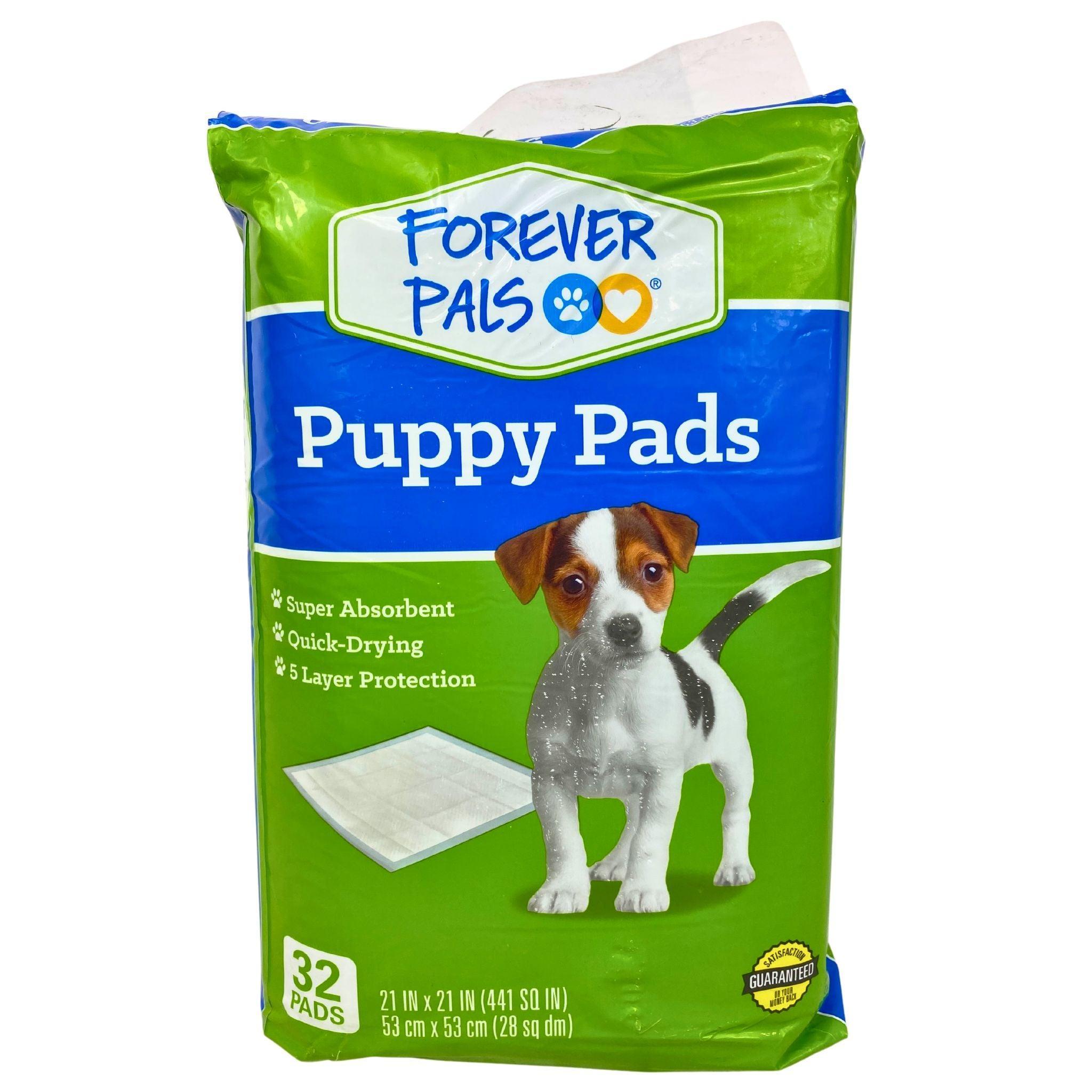 Forever Pals Puppy Pads Super Absorbent - 48 Count | Leak-Proof Dog Training Pads for Puppies & Adult Dogs | Perfect for Housebreaking, Crate Training & Indoor Potty Use