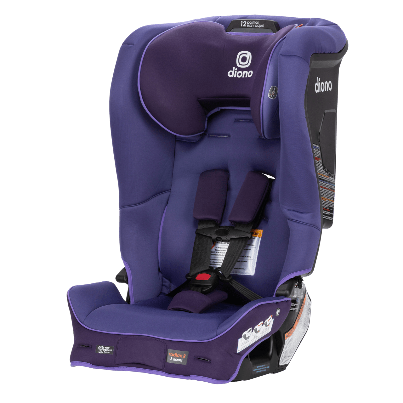 Diono Radian 3R SafePlus Convertible Car Seat - 3-in-1 Rear Facing, Forward Facing & Booster for Kids 5-120 lbs - Premium Safety for Infants, Toddlers & Big Kids - Perfect for Travel & Everyday Use