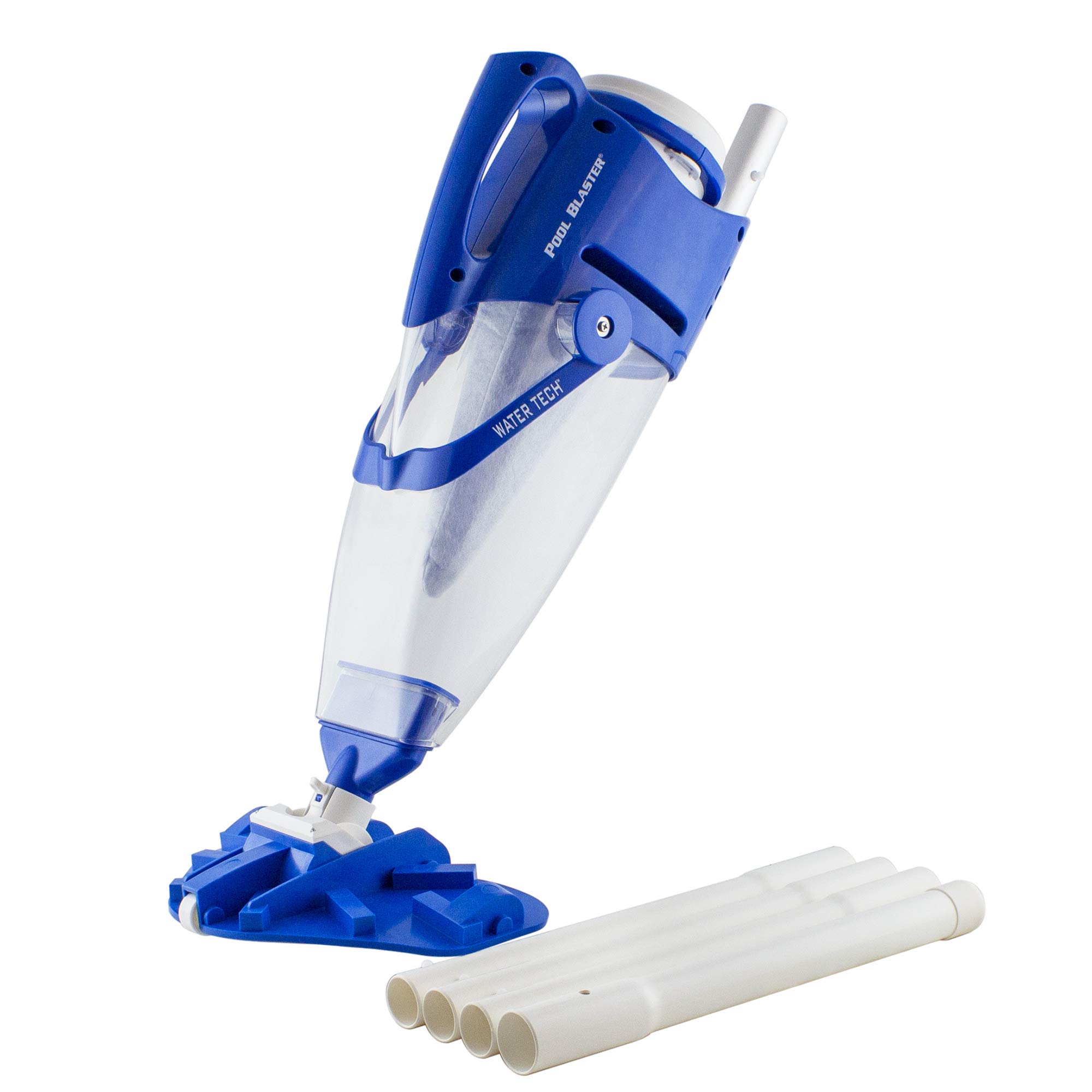 POOL BLASTER Centennial Cordless Pool Vacuum with Pole Set - XL Debris Capacity & Advanced Filtration, Handheld Rechargeable Pool Cleaner for Sand, Silt & Leaves in Inground & Above Ground Pools | Perfect for Quick Pool Maintenance & Seasonal Cleaning