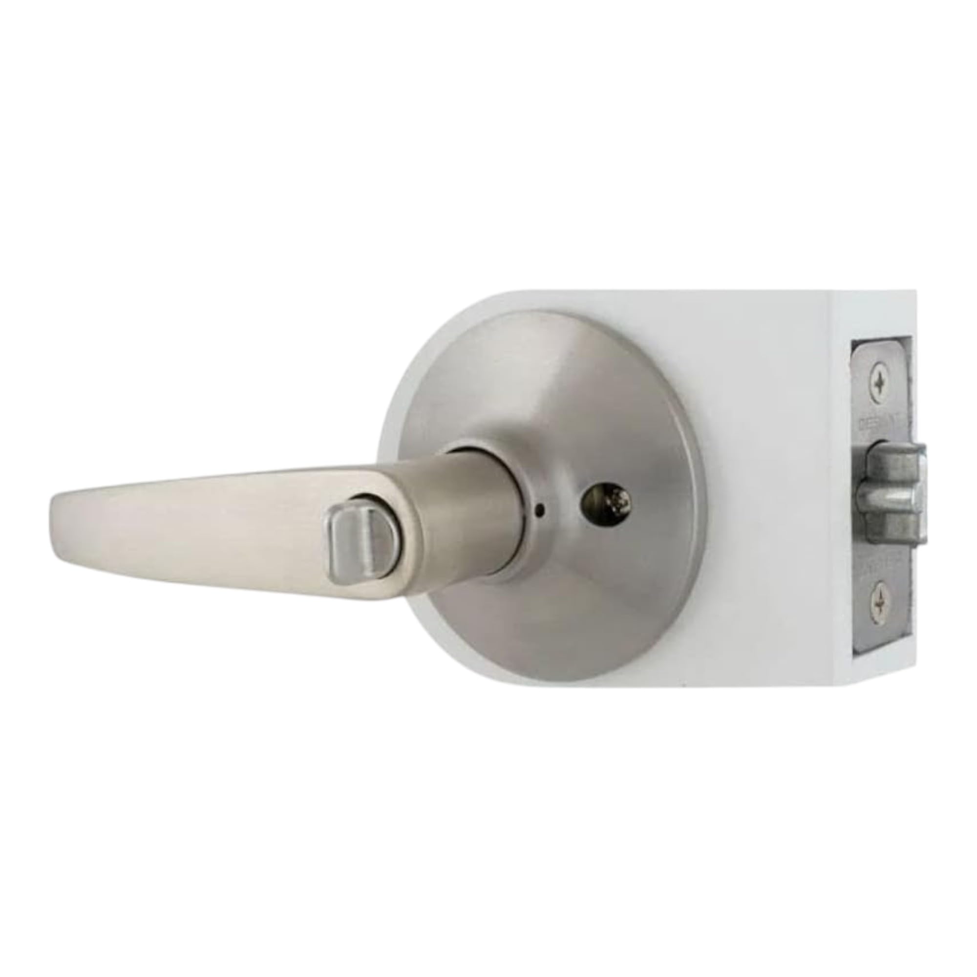Pamex Yuma PLGS00 Keyed Entry Lever Lock - Satin Chrome Finish | Secure Home & Office Doors | Damaged Box (New) | Ideal for Residential & Commercial Security