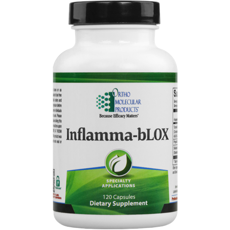 Orthomolecular Inflamma bLOX - Natural Anti-Inflammatory Supplement for Joint Pain Relief & Immune Support - Ideal for Athletes & Active Lifestyles