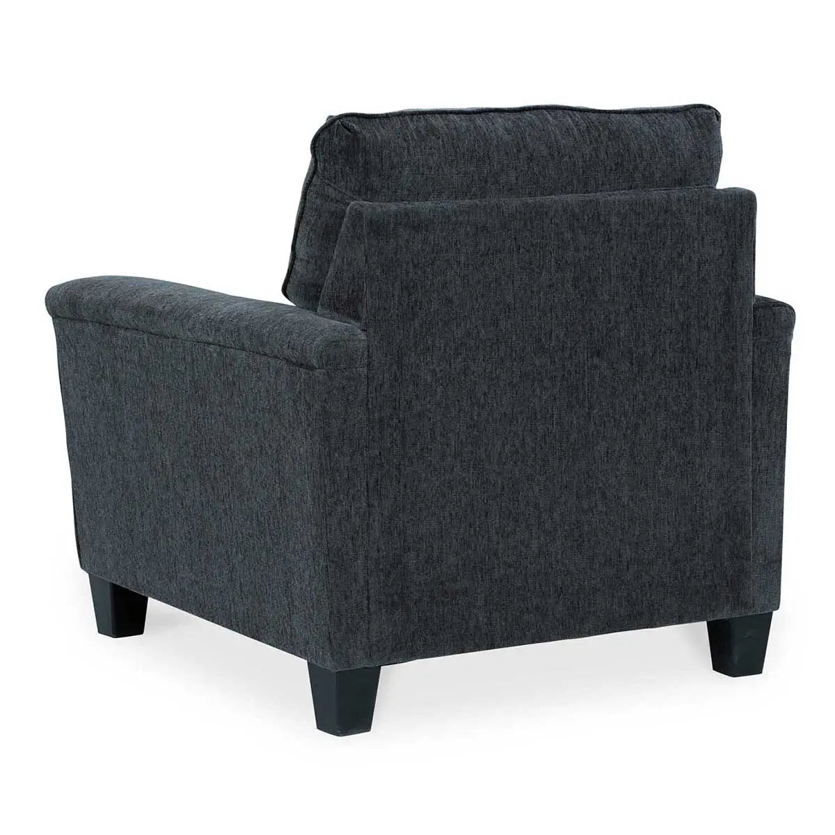 Abinger Chair in Smoke Gray - Modern Accent Chair for Living Room, Bedroom, or Office - Comfortable Upholstered Lounge Chair with Stylish Design