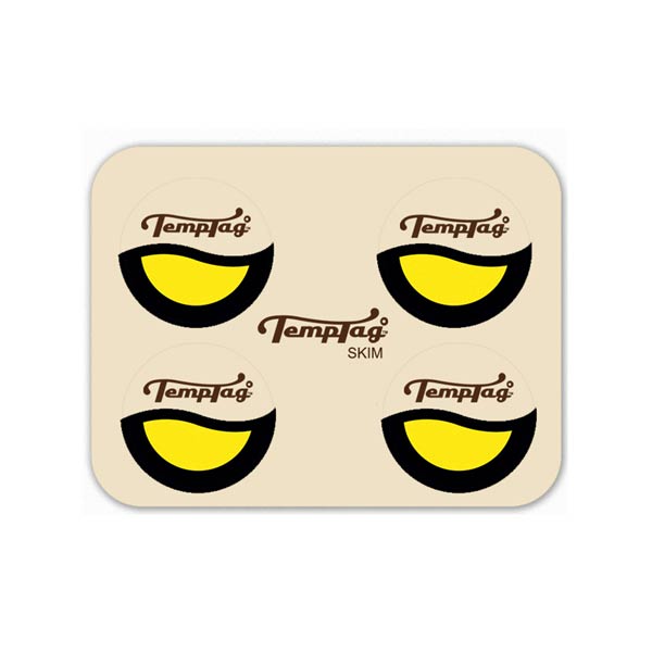 TempTag Skim Milk Thermometer 4 Pack - Accurate Dairy Temperature Monitoring for Cooking, Baking & Food Safety