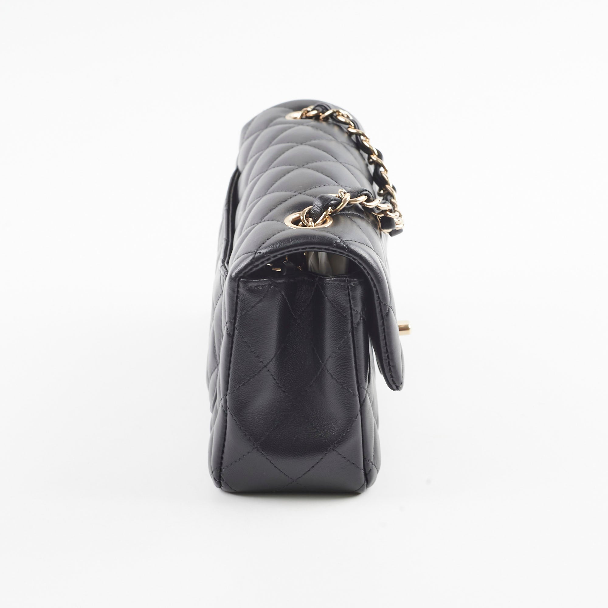 Chanel Mini Rectangle Lambskin Black Microchip Bag - Luxury Designer Crossbody Purse for Women | Perfect for Evening Events, Date Nights & Special Occasions
