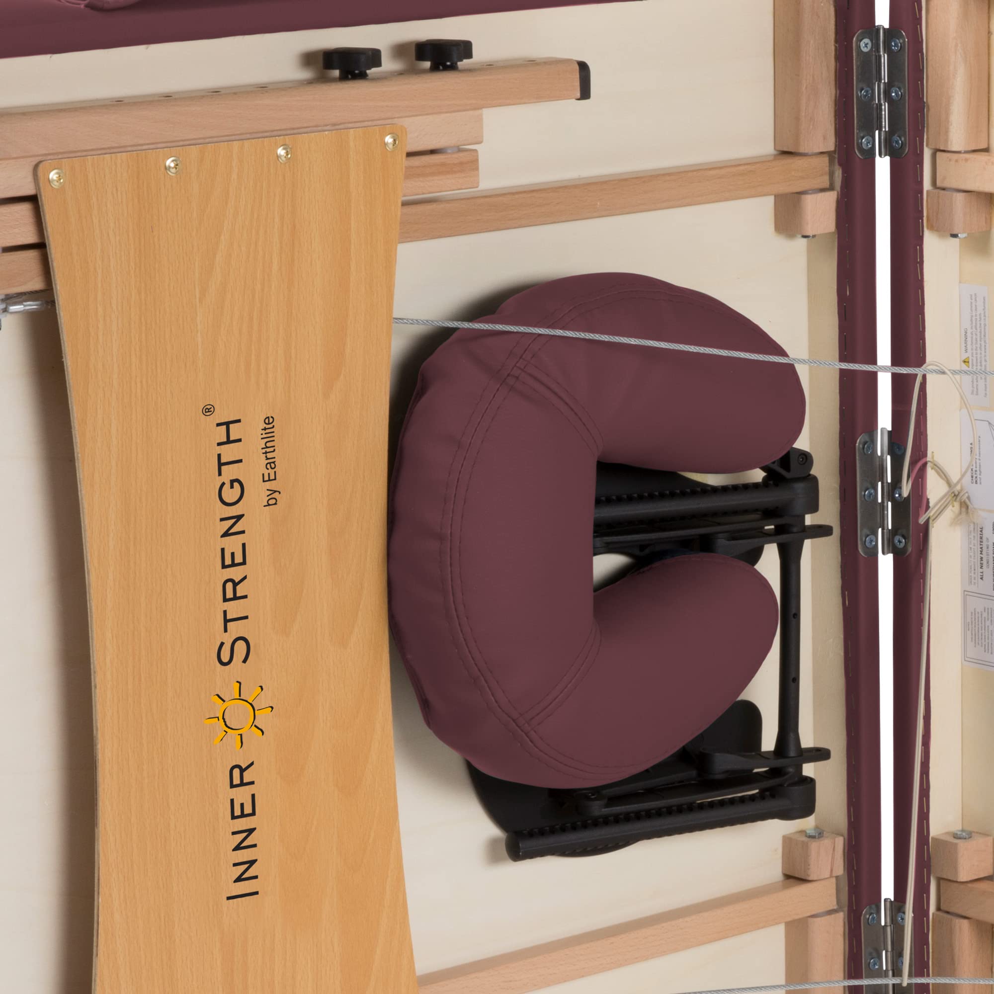 Portable Massage Table Set with Adjustable Face Cradle, Memory Foam Face Pillow & Carrying Case - Professional Home & Spa Massage Therapy Equipment for Relaxation & Pain Relief